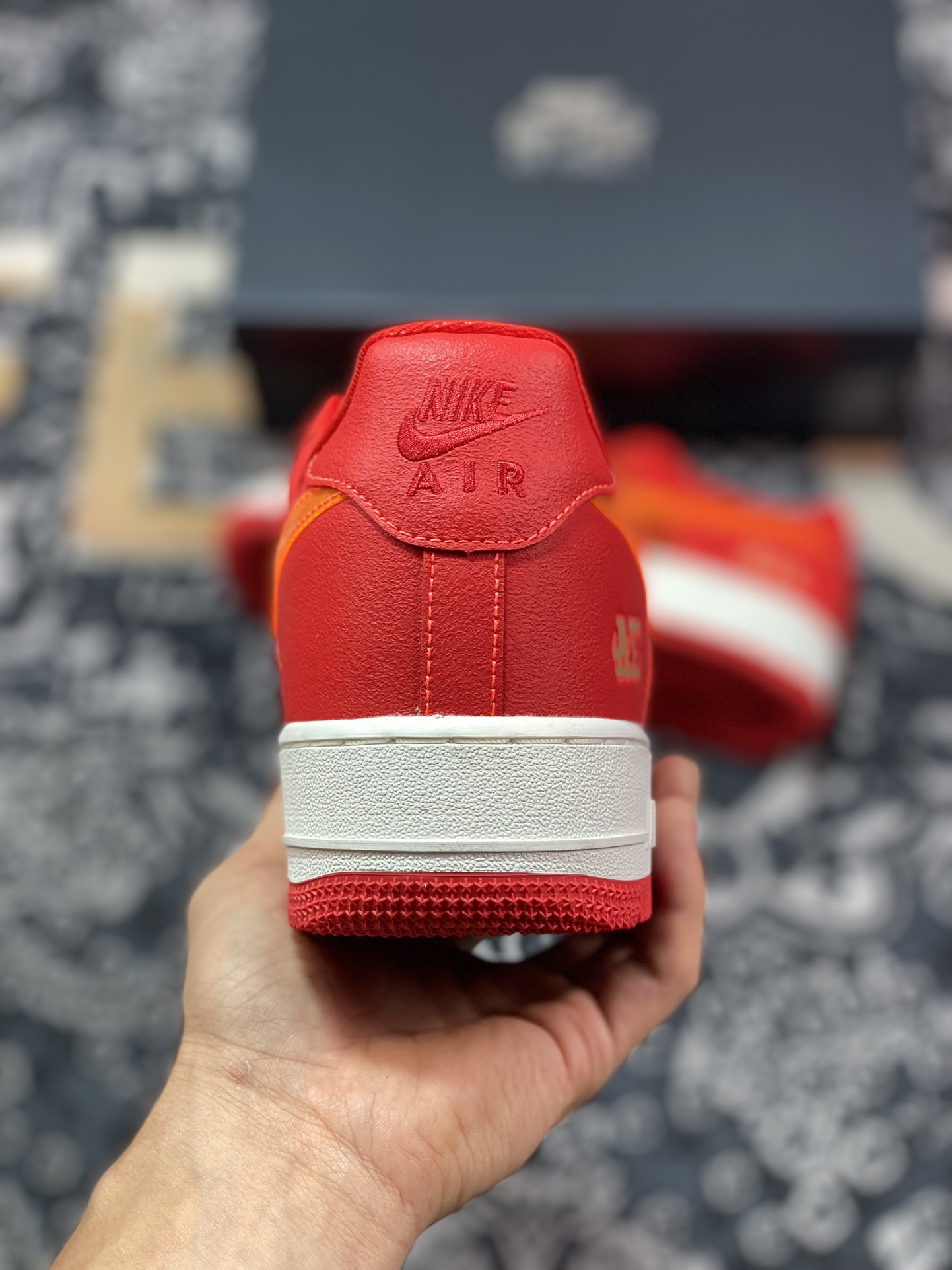 200  耐克Nike Air Force 1'07 Low"Atlanta"空军一号板鞋“亚特兰大红橙”FD8306-657