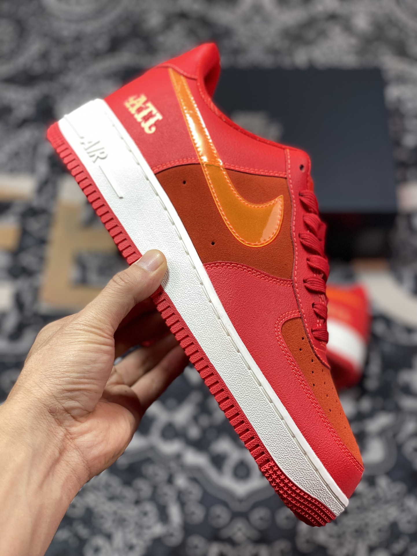 200  耐克Nike Air Force 1'07 Low"Atlanta"空军一号板鞋“亚特兰大红橙”FD8306-657