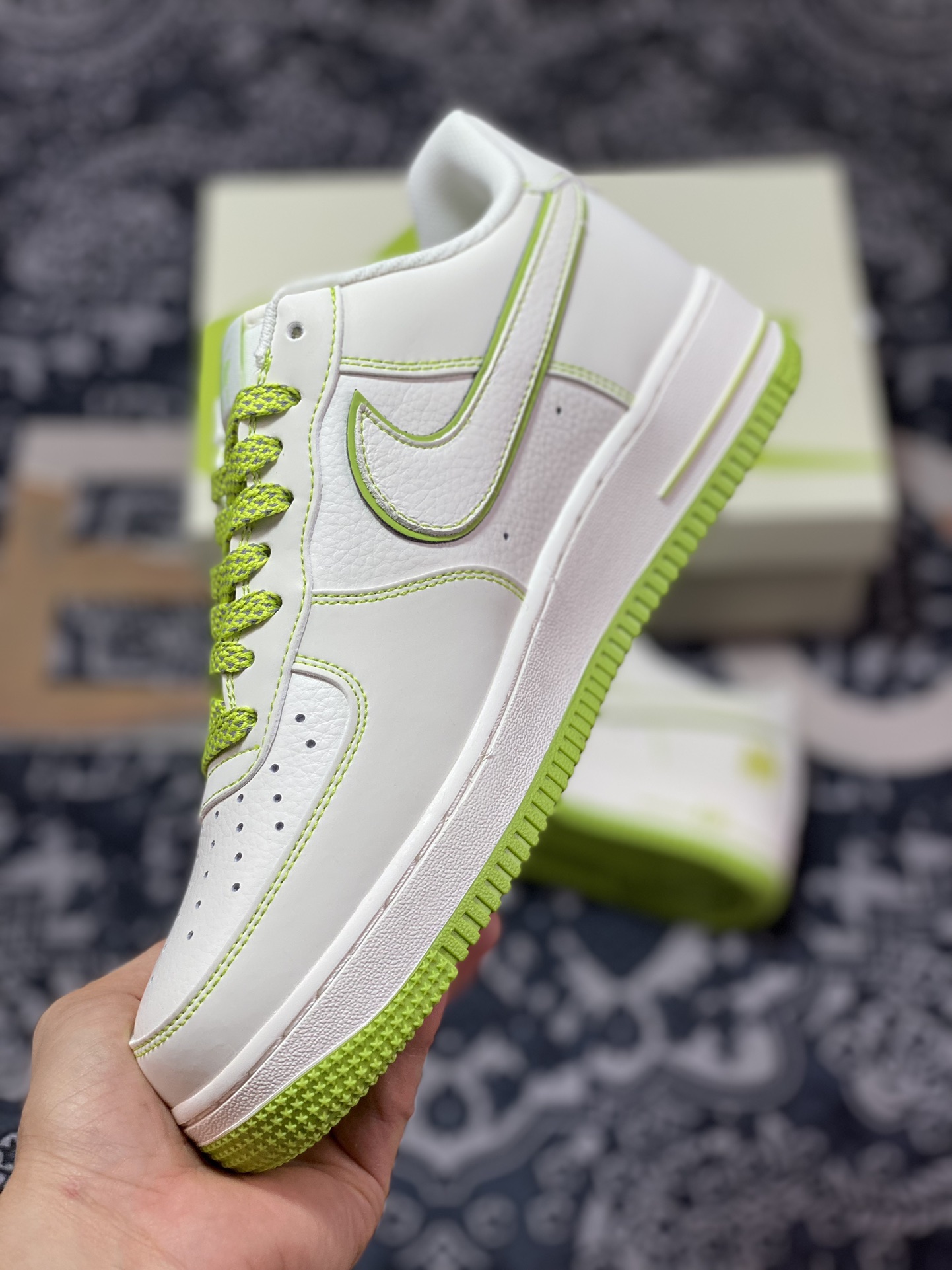 240  Air Force 1 '07 Low 五道杠苹果绿  UN3699-088