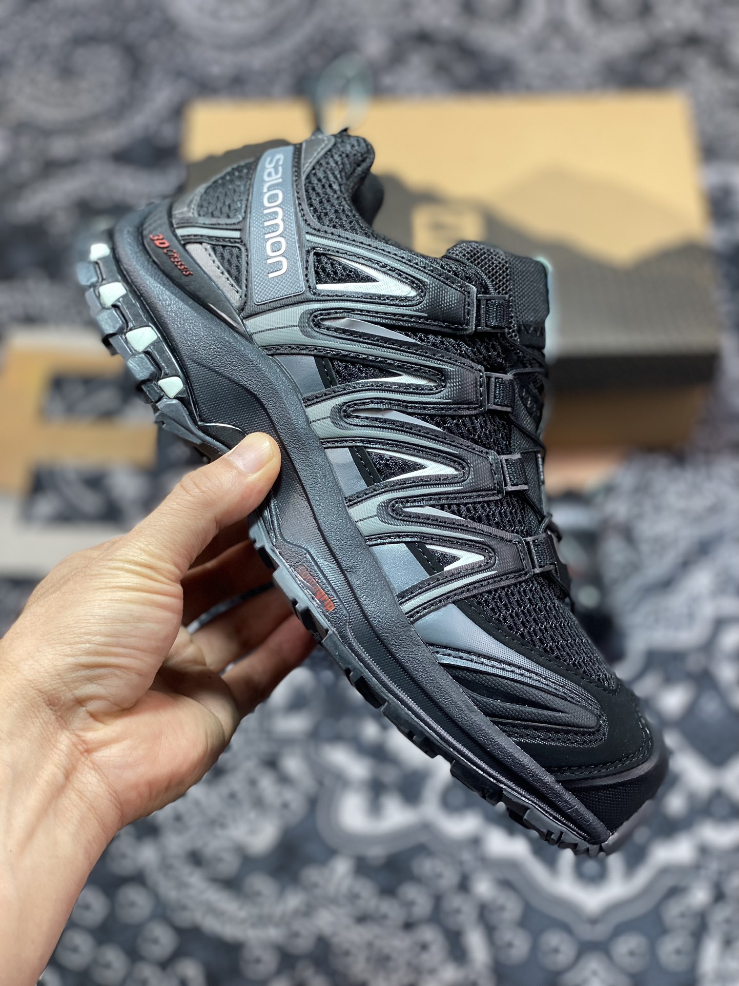 260  Salomon XA PRO-3D 萨洛蒙复古机能潮流休闲跑鞋 393269-24