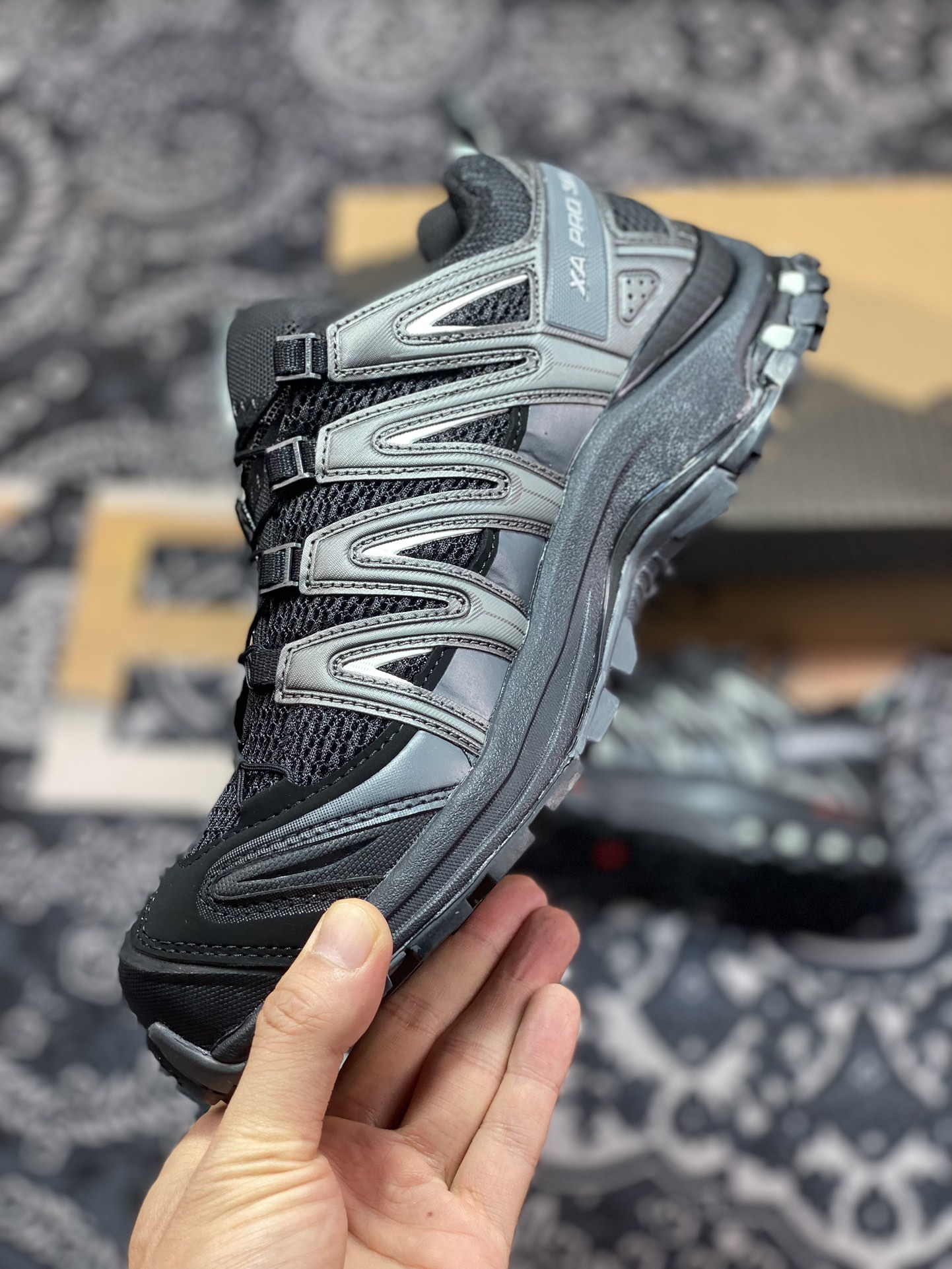 260  Salomon XA PRO-3D 萨洛蒙复古机能潮流休闲跑鞋 393269-24