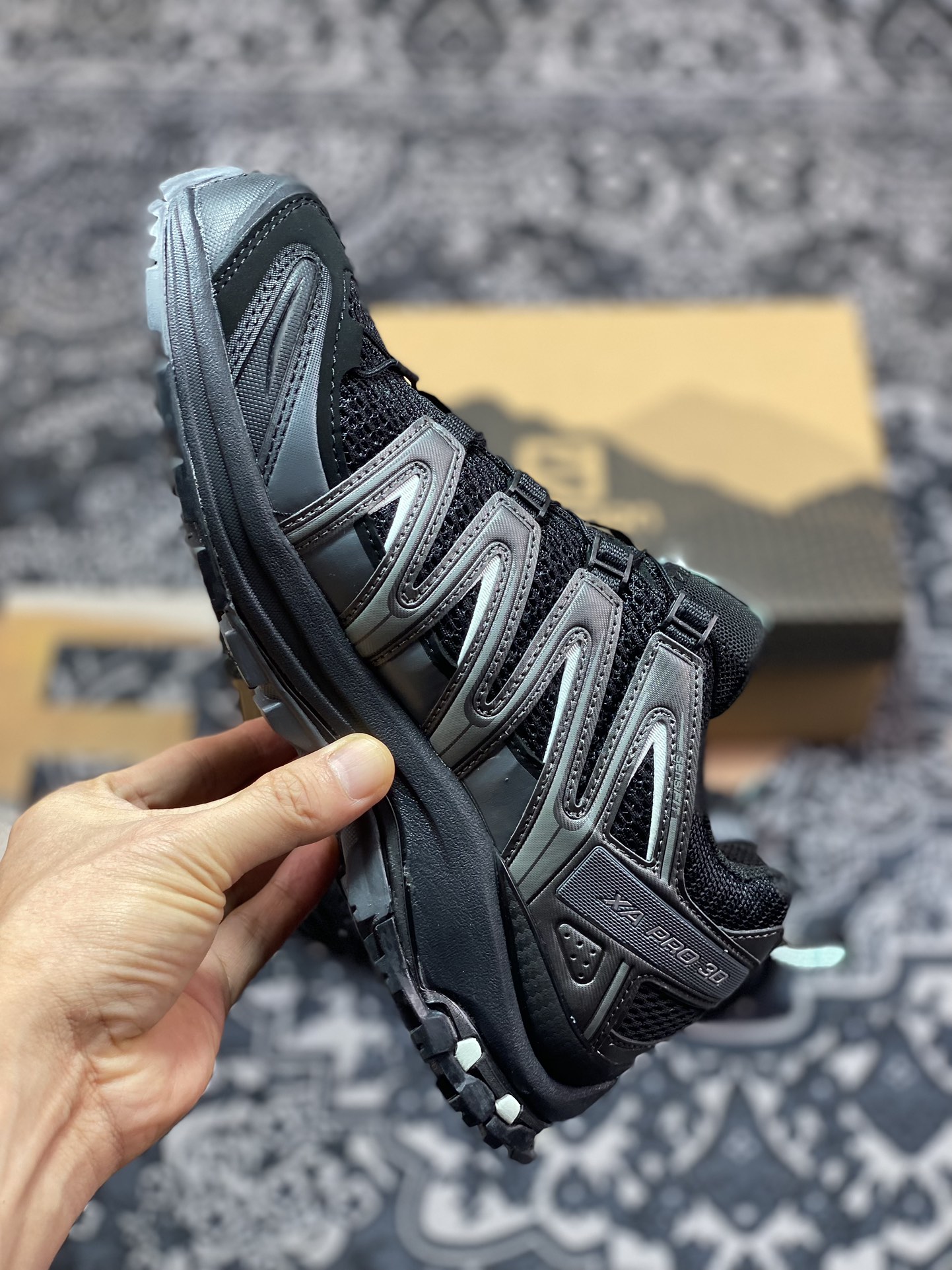 260  Salomon XA PRO-3D 萨洛蒙复古机能潮流休闲跑鞋 393269-24