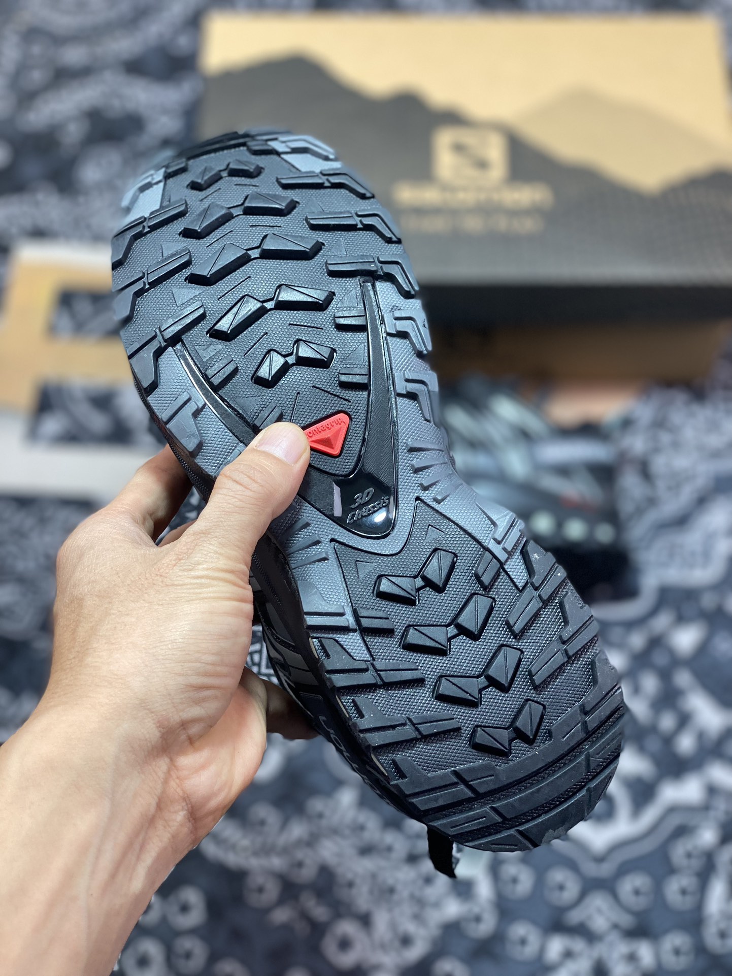 260  Salomon XA PRO-3D 萨洛蒙复古机能潮流休闲跑鞋 393269-24