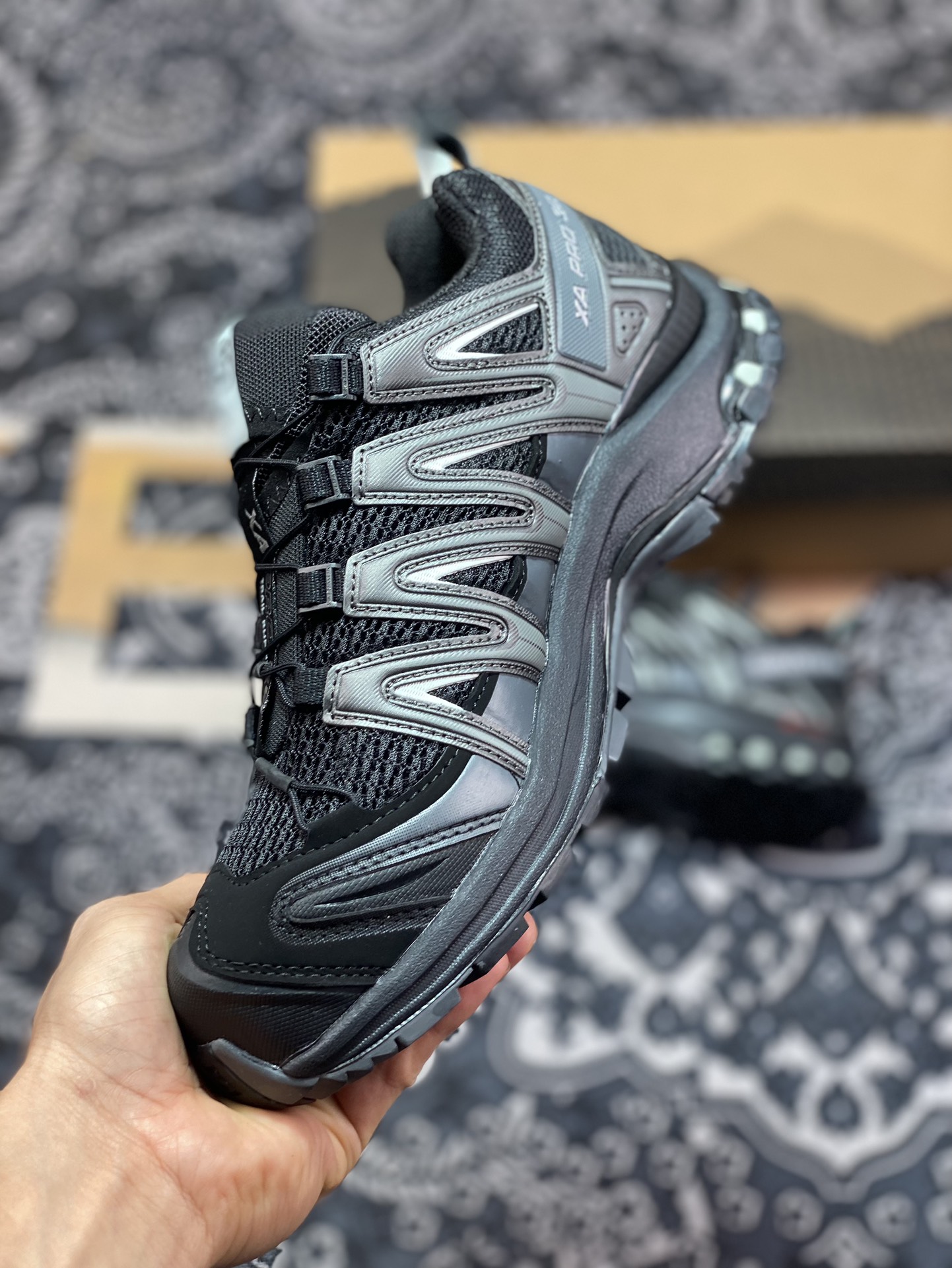 260  Salomon XA PRO-3D 萨洛蒙复古机能潮流休闲跑鞋 393269-24