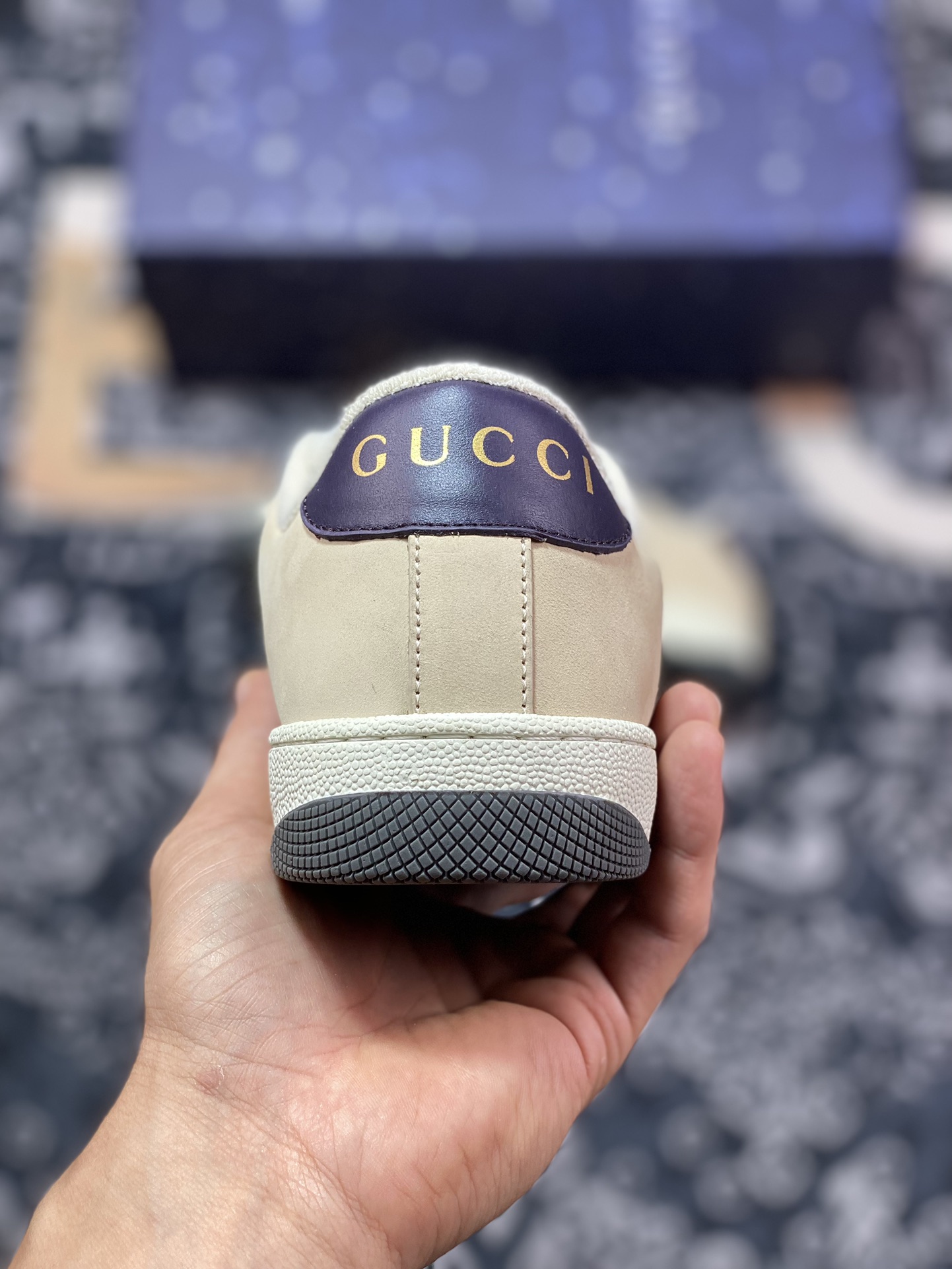 480 优选 Gucci Distressed Screener sneaker古驰小脏鞋系列