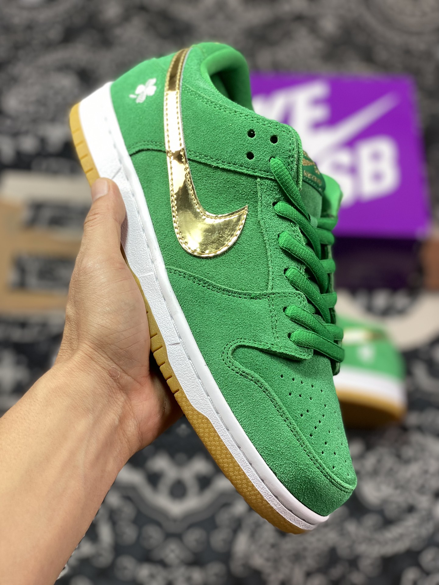 220 NIKE SB Dunk Low Pro ”St. Patrick’s Day” 圣帕特里克  BQ6817-303