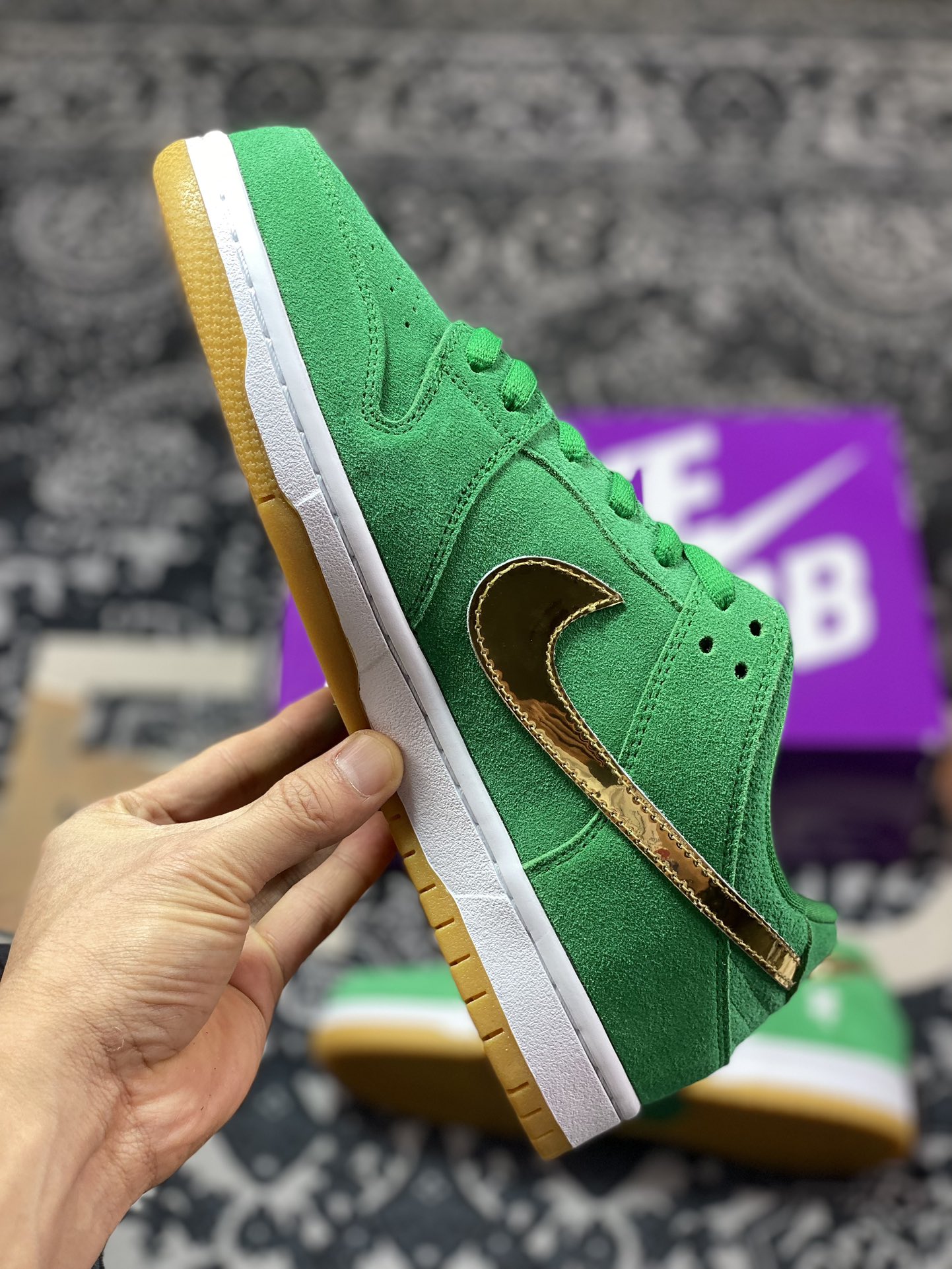 220 NIKE SB Dunk Low Pro ”St. Patrick’s Day” 圣帕特里克  BQ6817-303