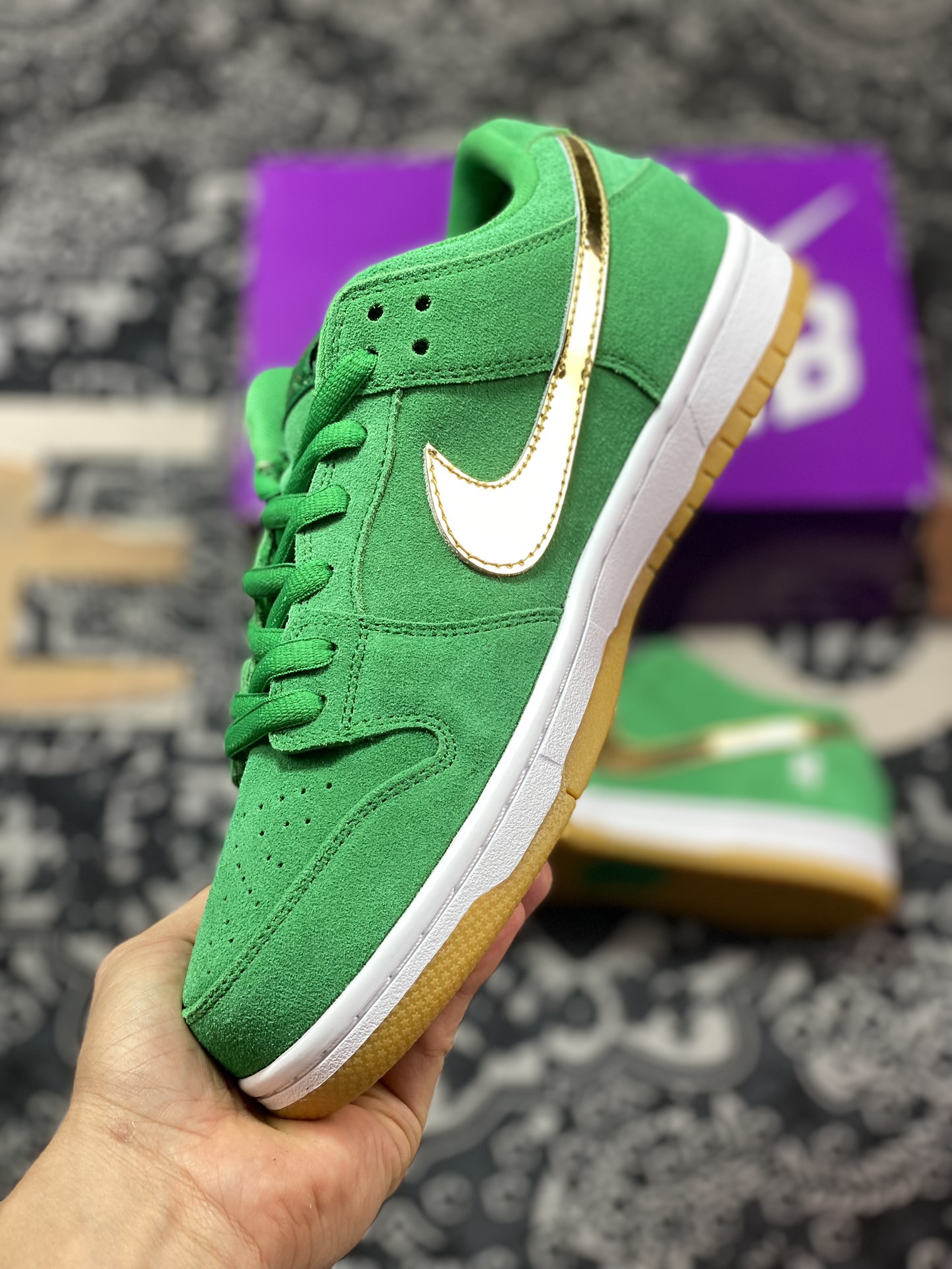 220 NIKE SB Dunk Low Pro ”St. Patrick’s Day” 圣帕特里克  BQ6817-303