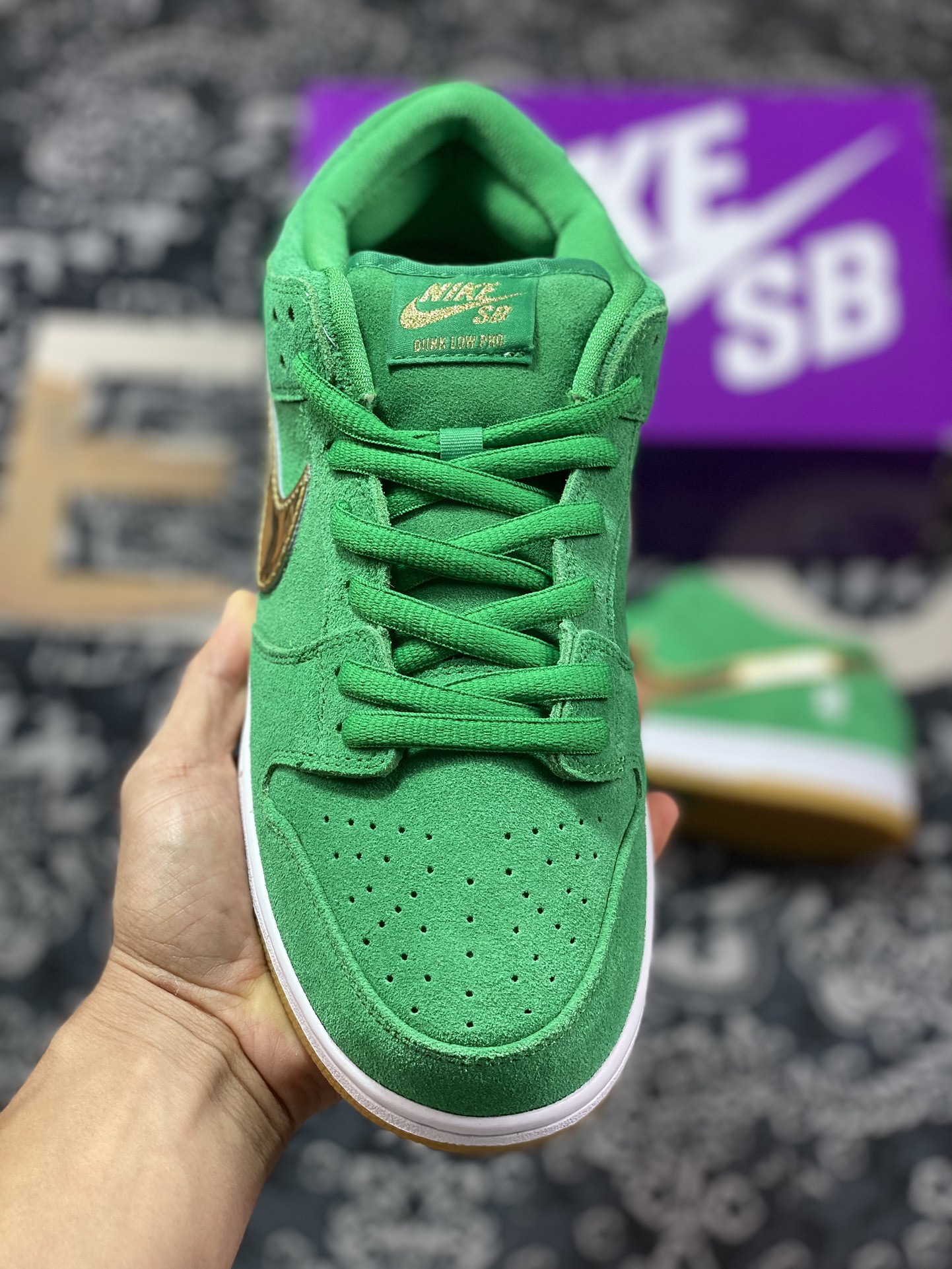 220 NIKE SB Dunk Low Pro ”St. Patrick’s Day” 圣帕特里克  BQ6817-303