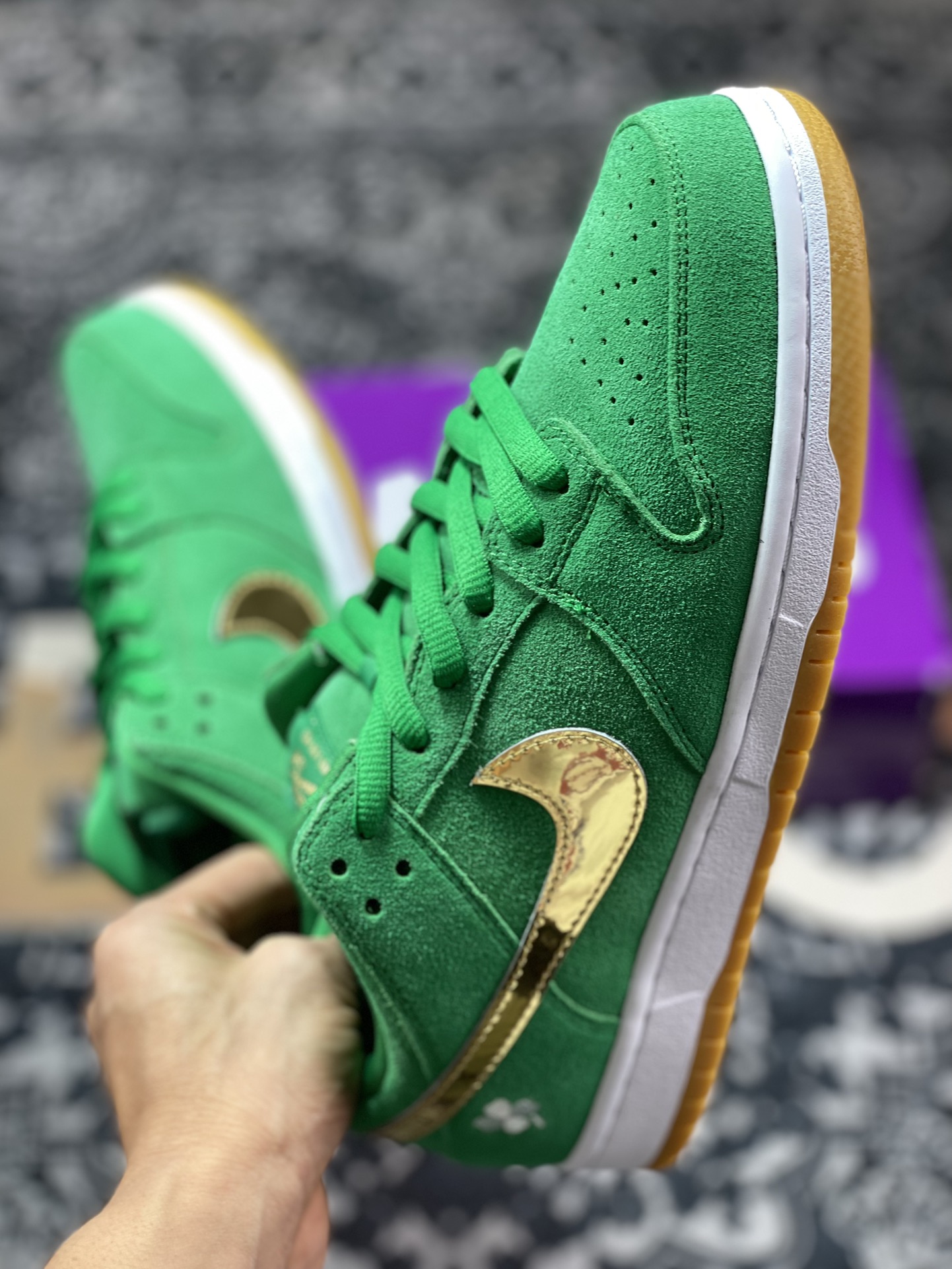 220 NIKE SB Dunk Low Pro ”St. Patrick’s Day” 圣帕特里克  BQ6817-303