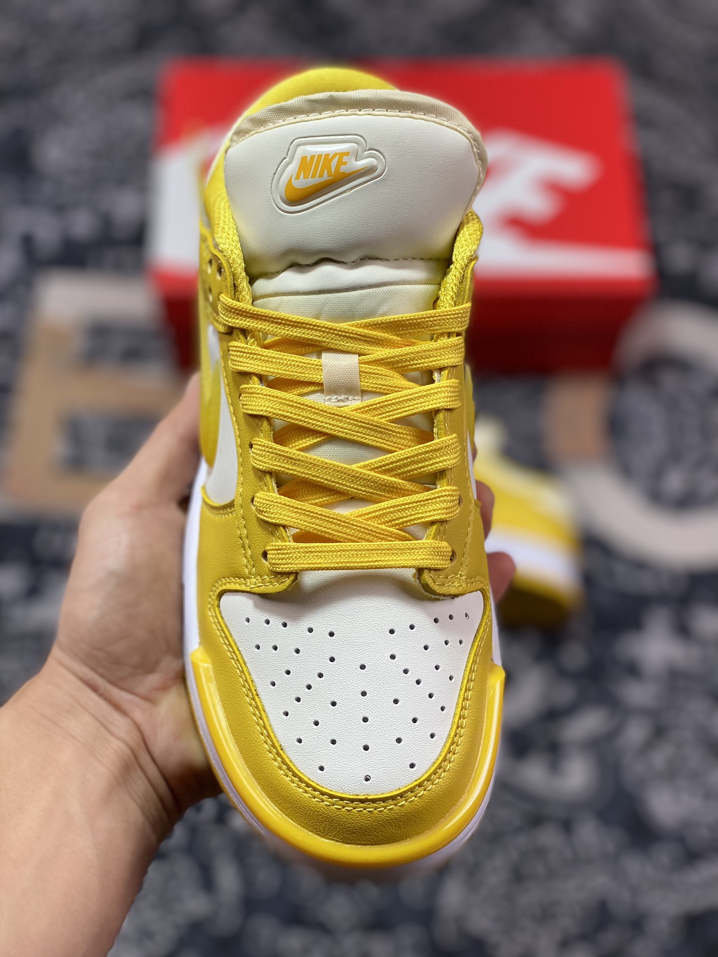 220 Nike  Dunk Low Twist ”Vivid Sulfur“ 柠檬黄 变异风 SB低帮休闲板鞋 DZ2794-100