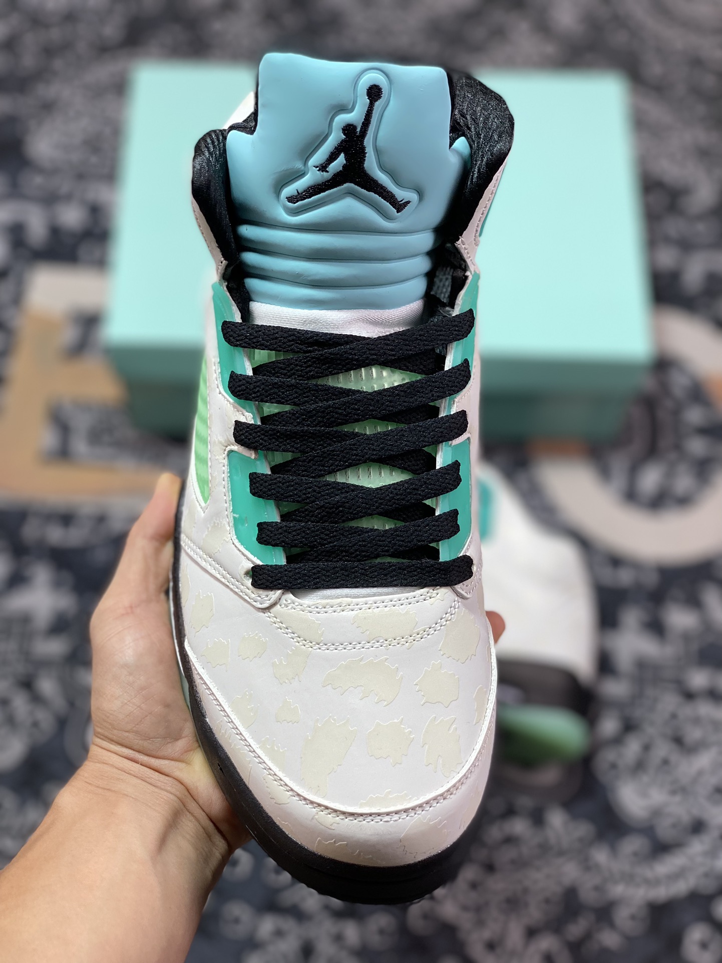 320 原厂级别Air Jordan 5 Retro "薄荷绿" AJ5 乔5 CN2932-100