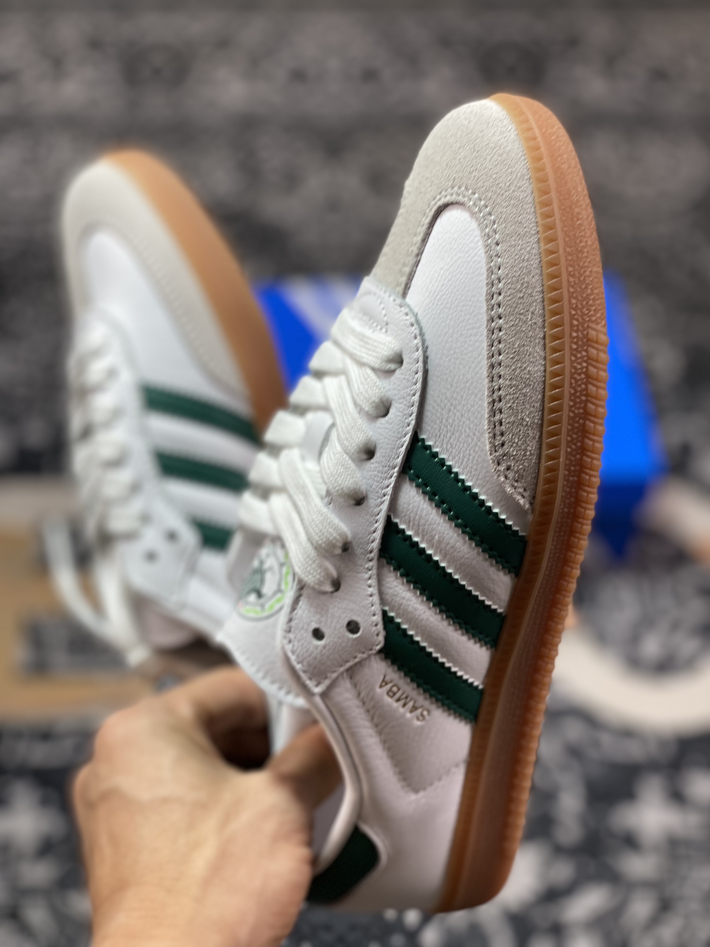 260 Adidas   阿迪 Samba OG 桑巴低帮休闲板鞋 HQ7036