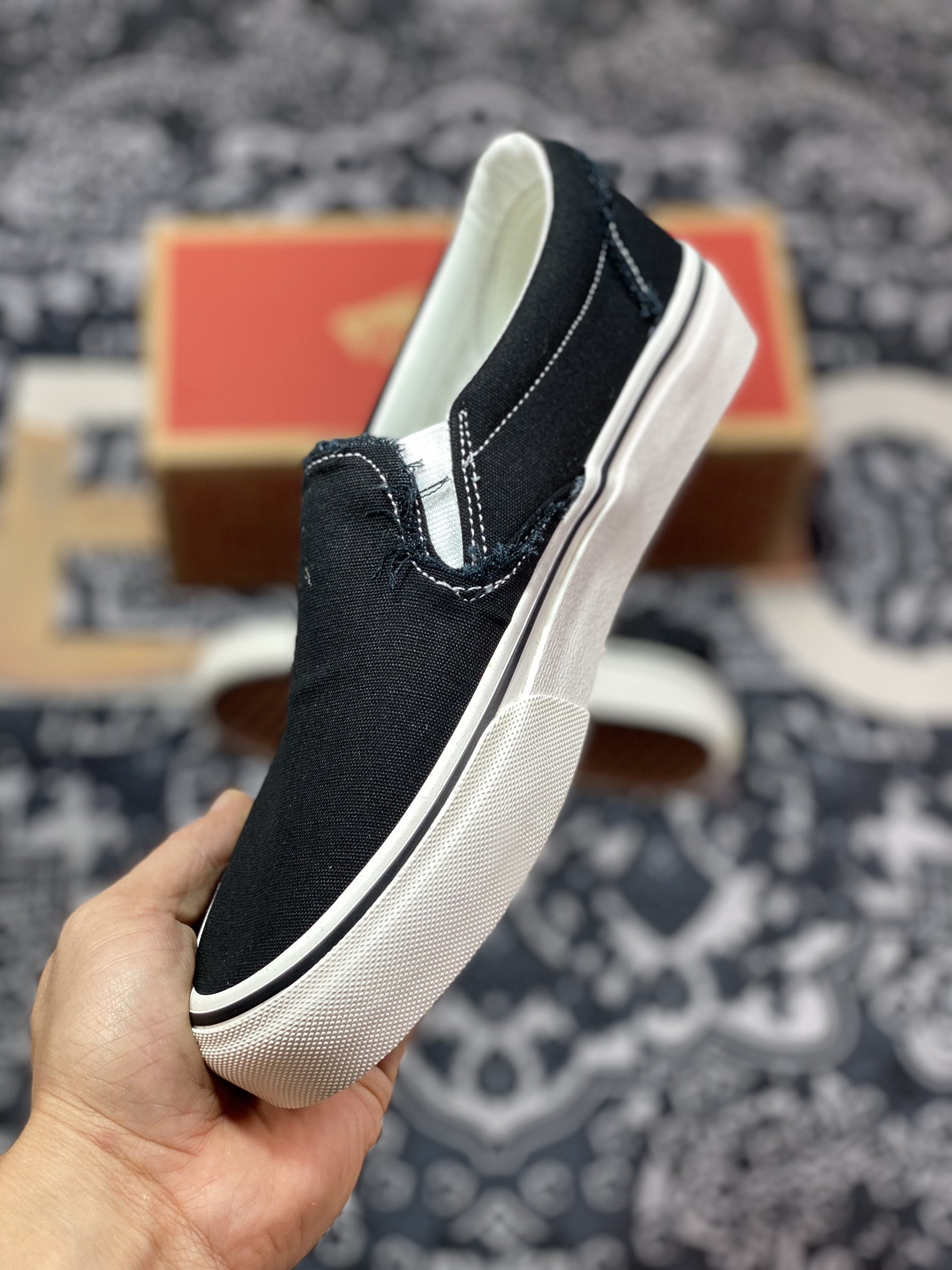 150  Vans Slip-On 一脚蹬 撕撕乐 撕撕乐腰果花