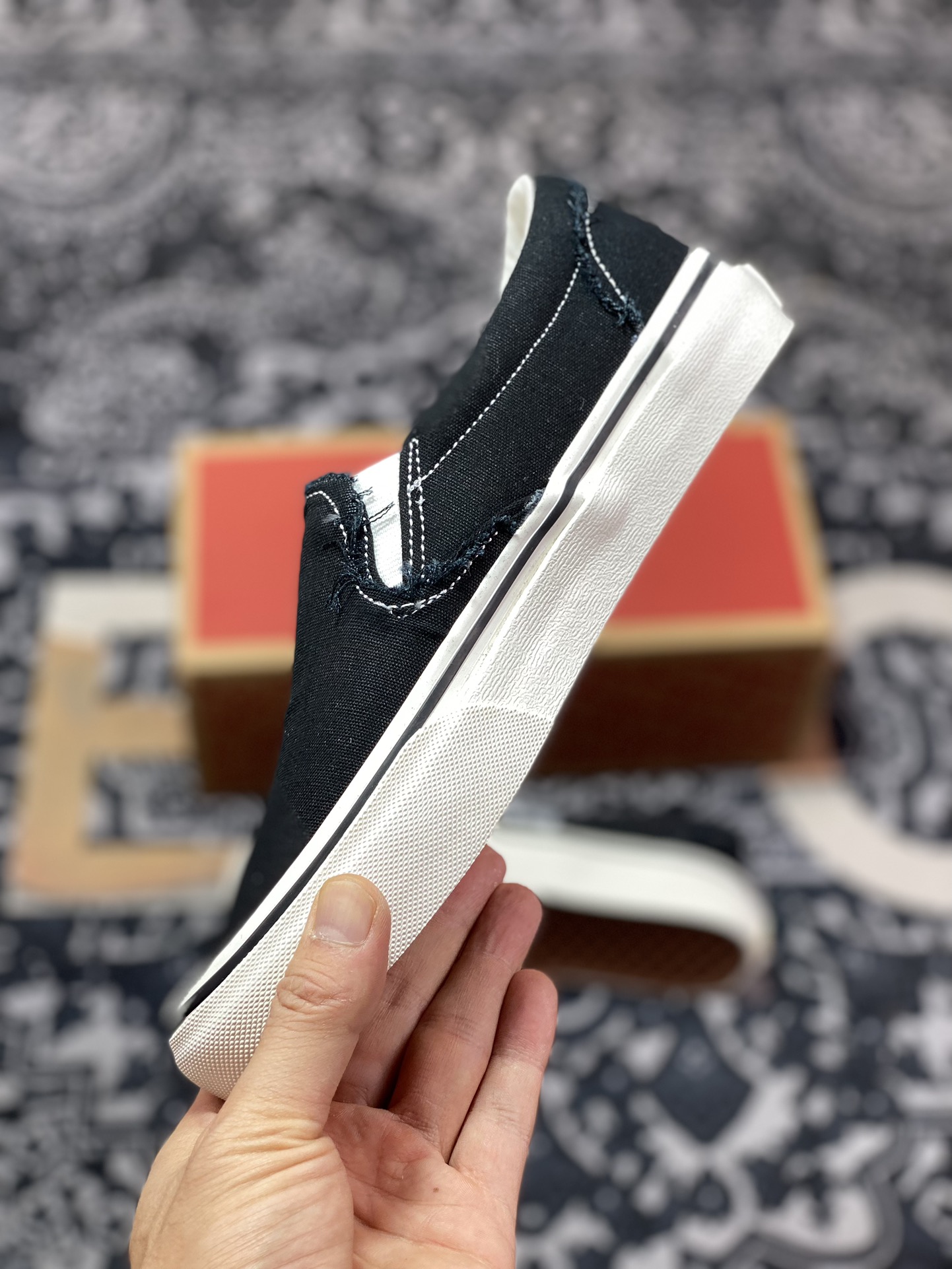 150  Vans Slip-On 一脚蹬 撕撕乐 撕撕乐腰果花