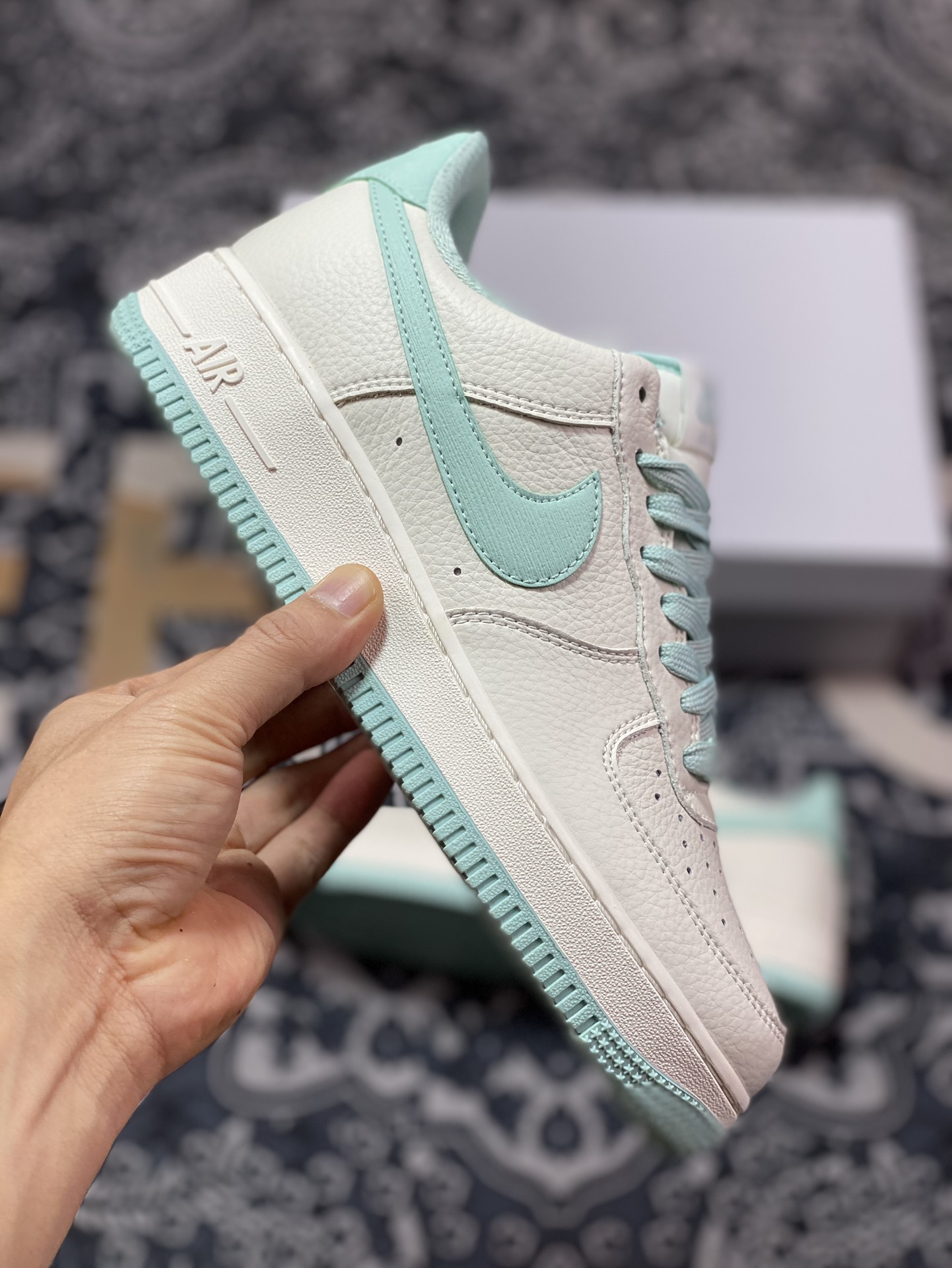 240 Nike Air Force 1’07 Low”Milk WhiteMint”空军一号经典低帮板鞋“皮革奶白薄荷绿”TP0096-266