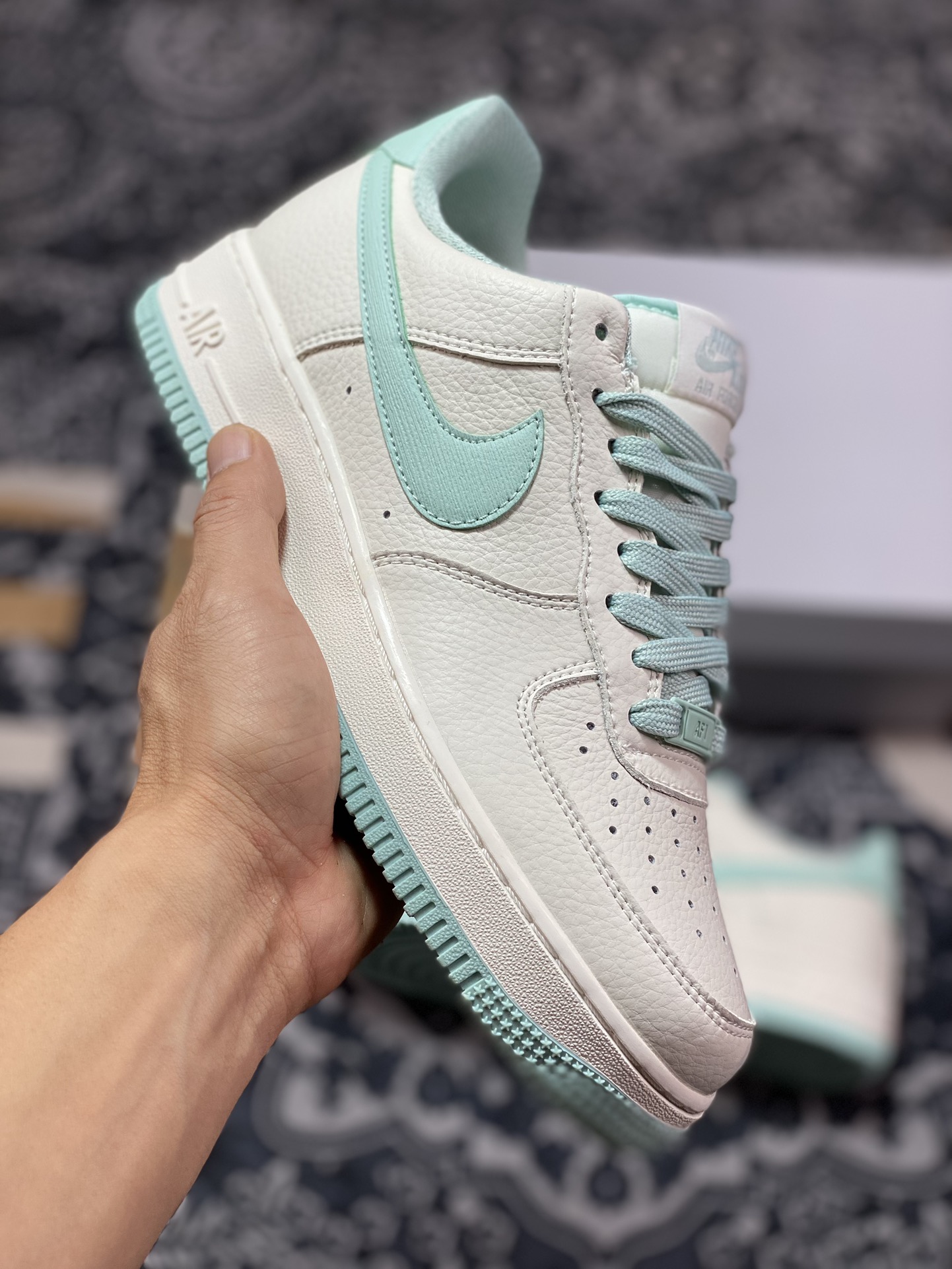 240 Nike Air Force 1’07 Low”Milk WhiteMint”空军一号经典低帮板鞋“皮革奶白薄荷绿”TP0096-266