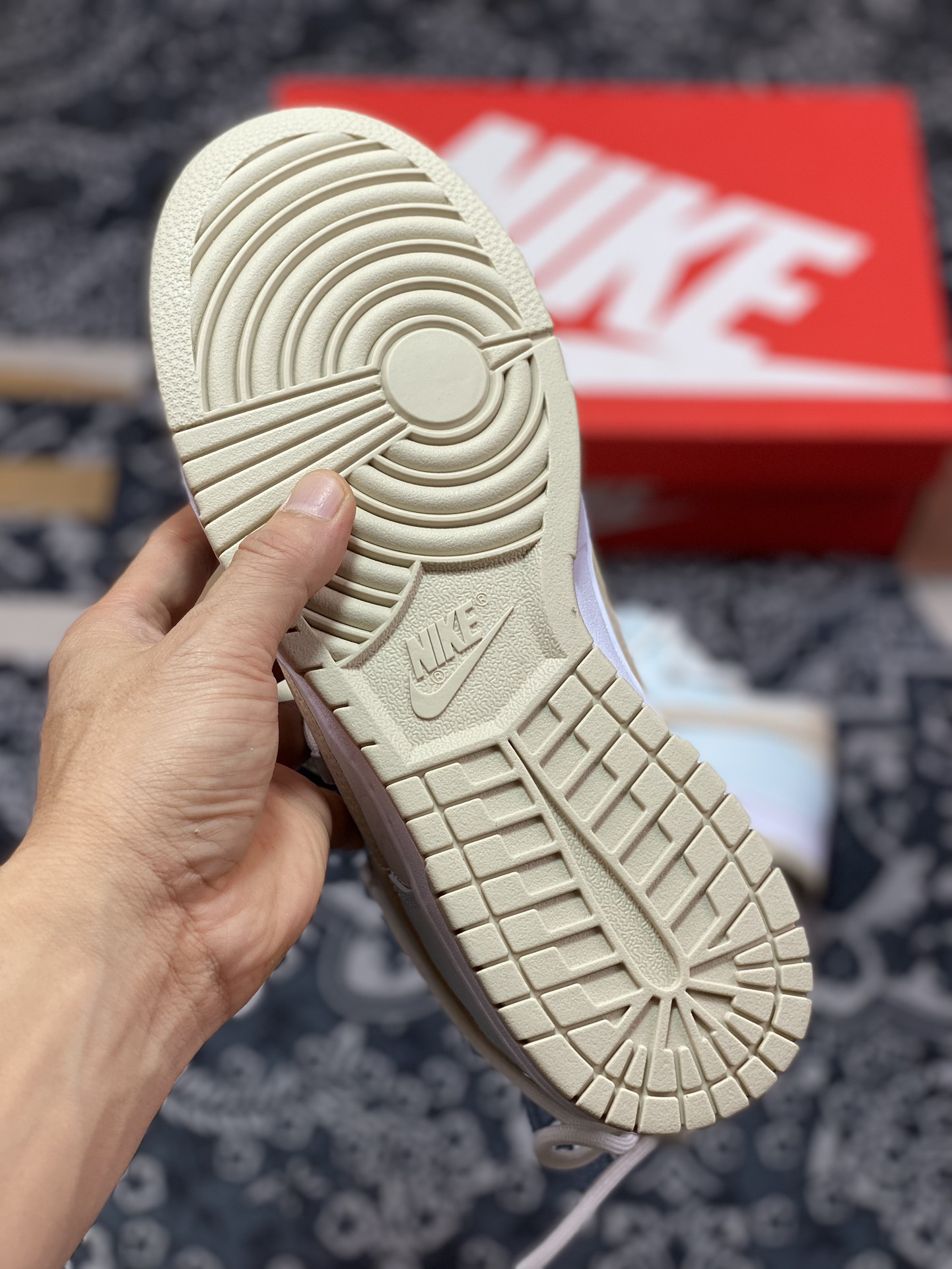 260 【定制球鞋】NK Dunk Low 海盐椰云 米蓝 低帮休闲运动滑板鞋 DV0831-003