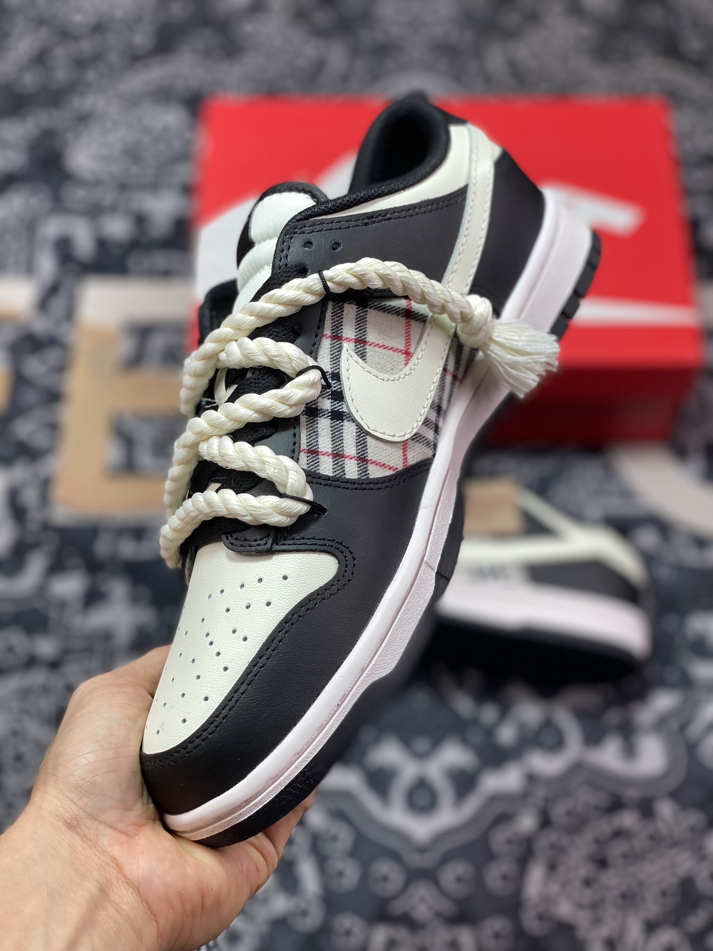 220 Nike  Dunk Low Retro 解构定制配色 DD1391-100