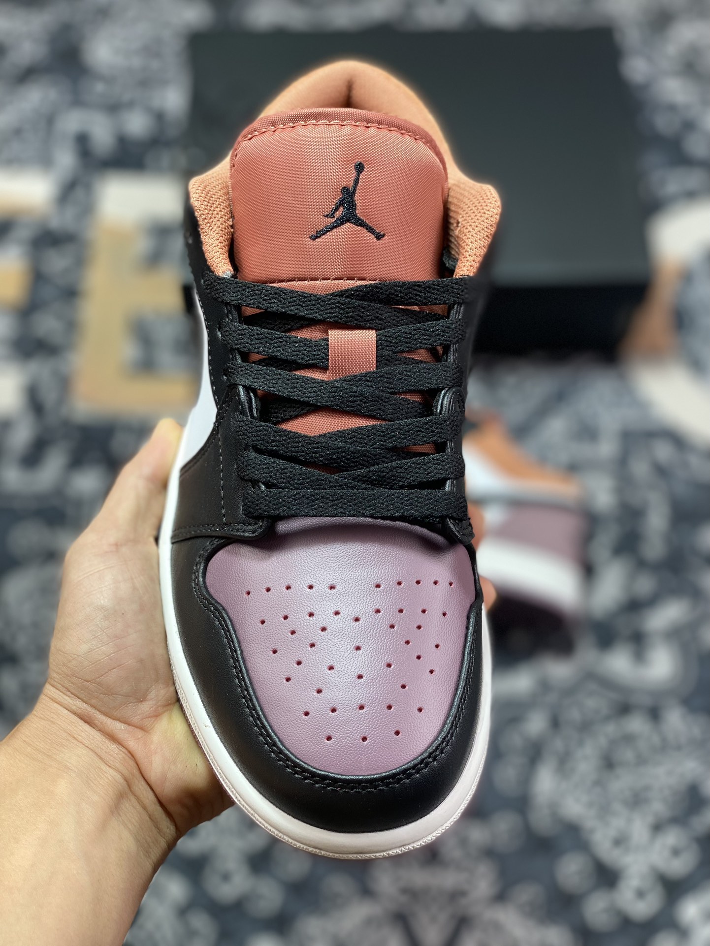 200 Air Jordan 1 Low 白褐紫 FB9907-102