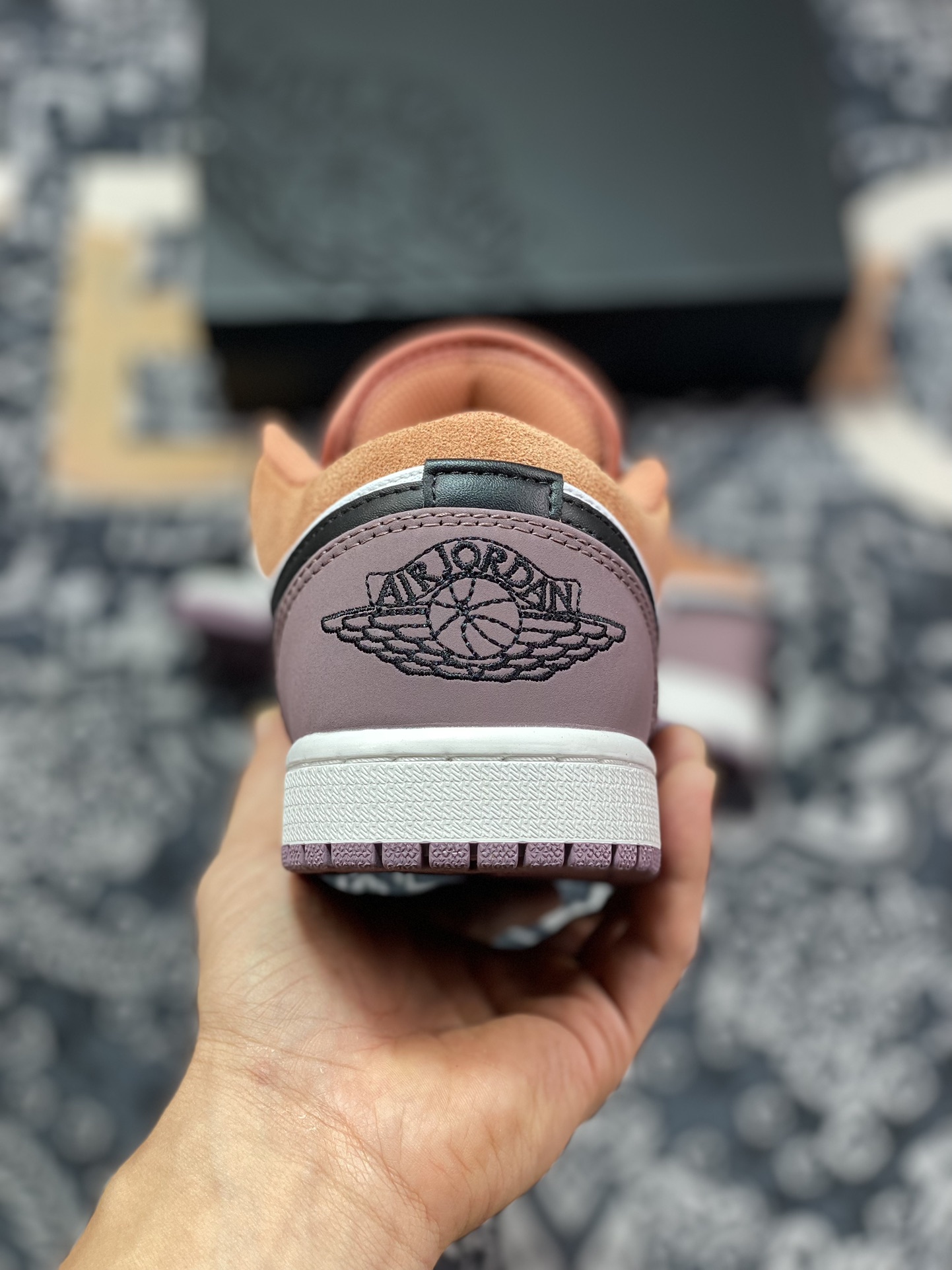 200 Air Jordan 1 Low 白褐紫 FB9907-102