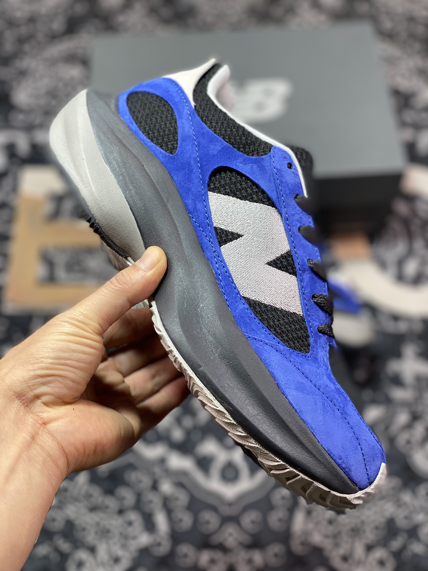 240 优选 原装级别New Balance Warped Runner 低帮复古老爹风休闲运动慢跑鞋 UWRPDTBK