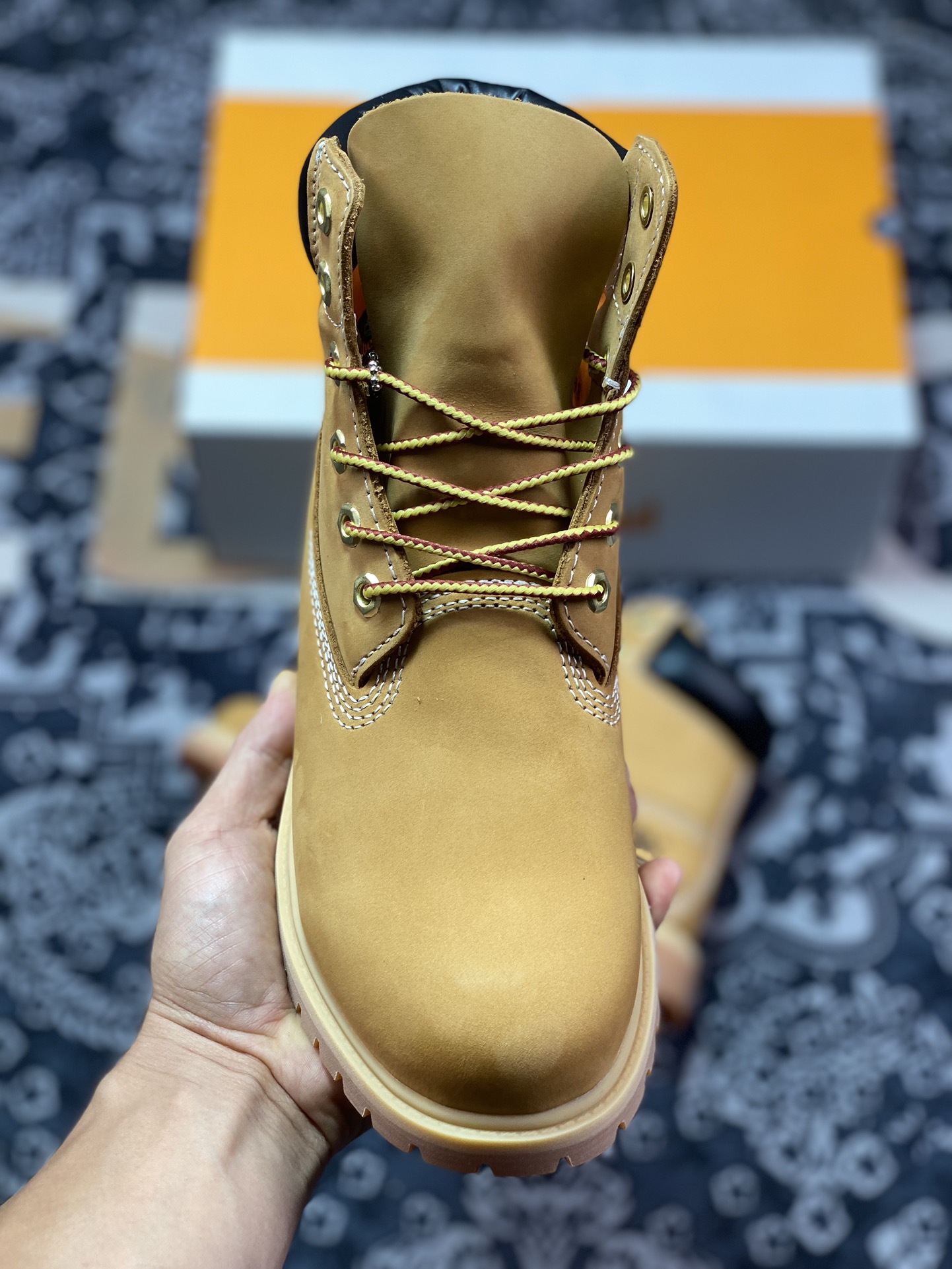 280 添柏岚Timberland 6 Inch Leather Boots添柏岚大黄靴“OG麦黄黑”TB010061 713