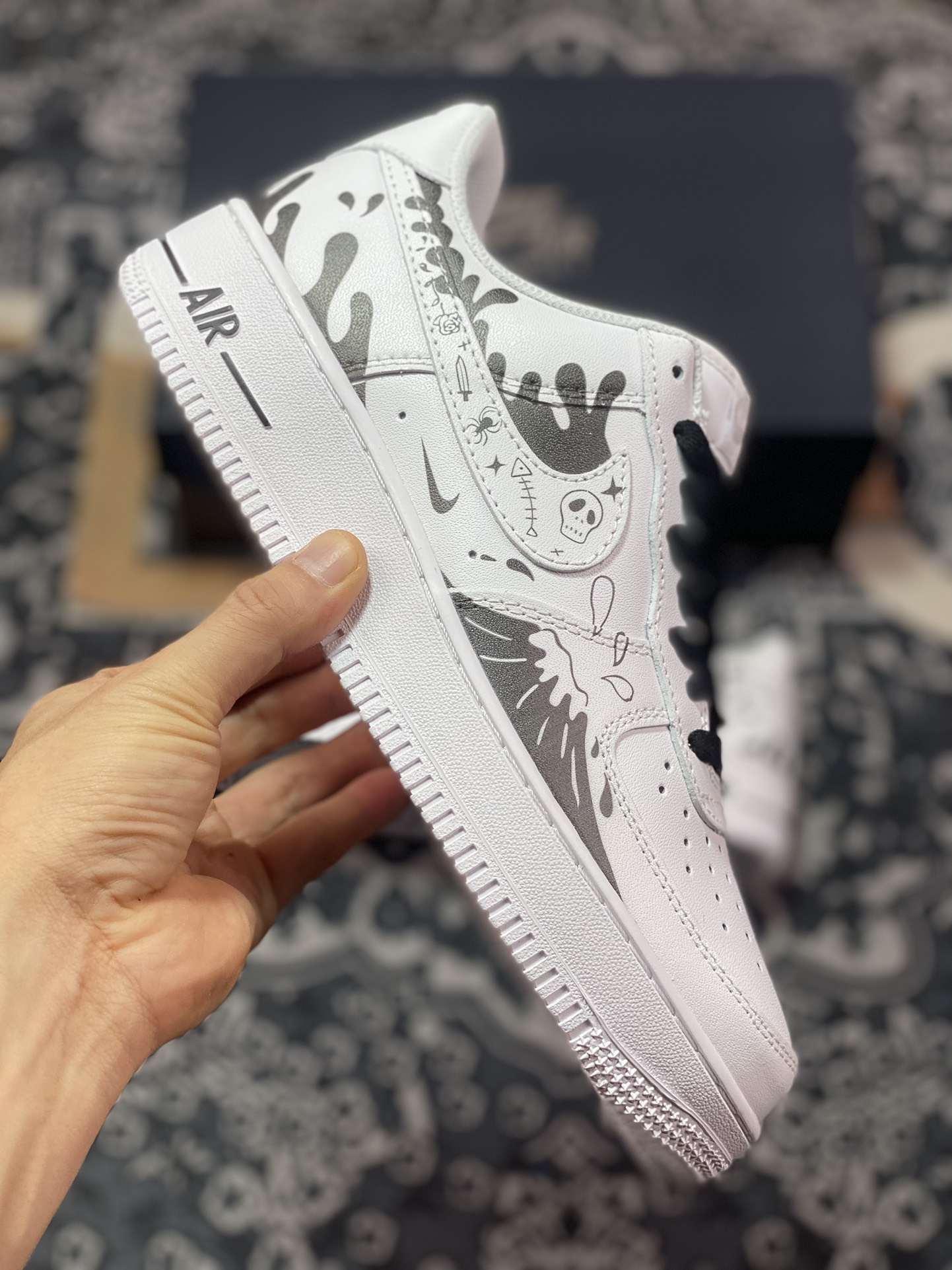 260 Air Force 1 '07 Low 海浪白黑 AM0703-121