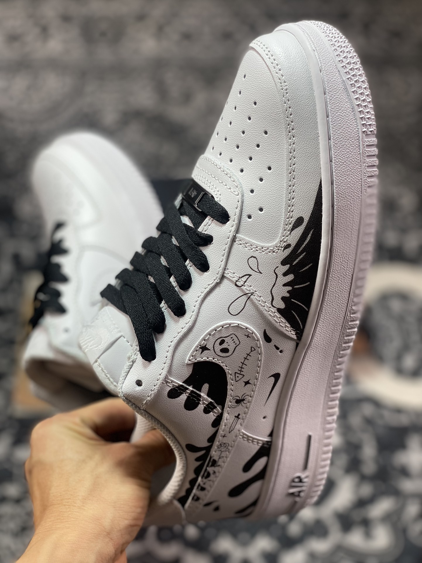 260 Air Force 1 '07 Low 海浪白黑 AM0703-121