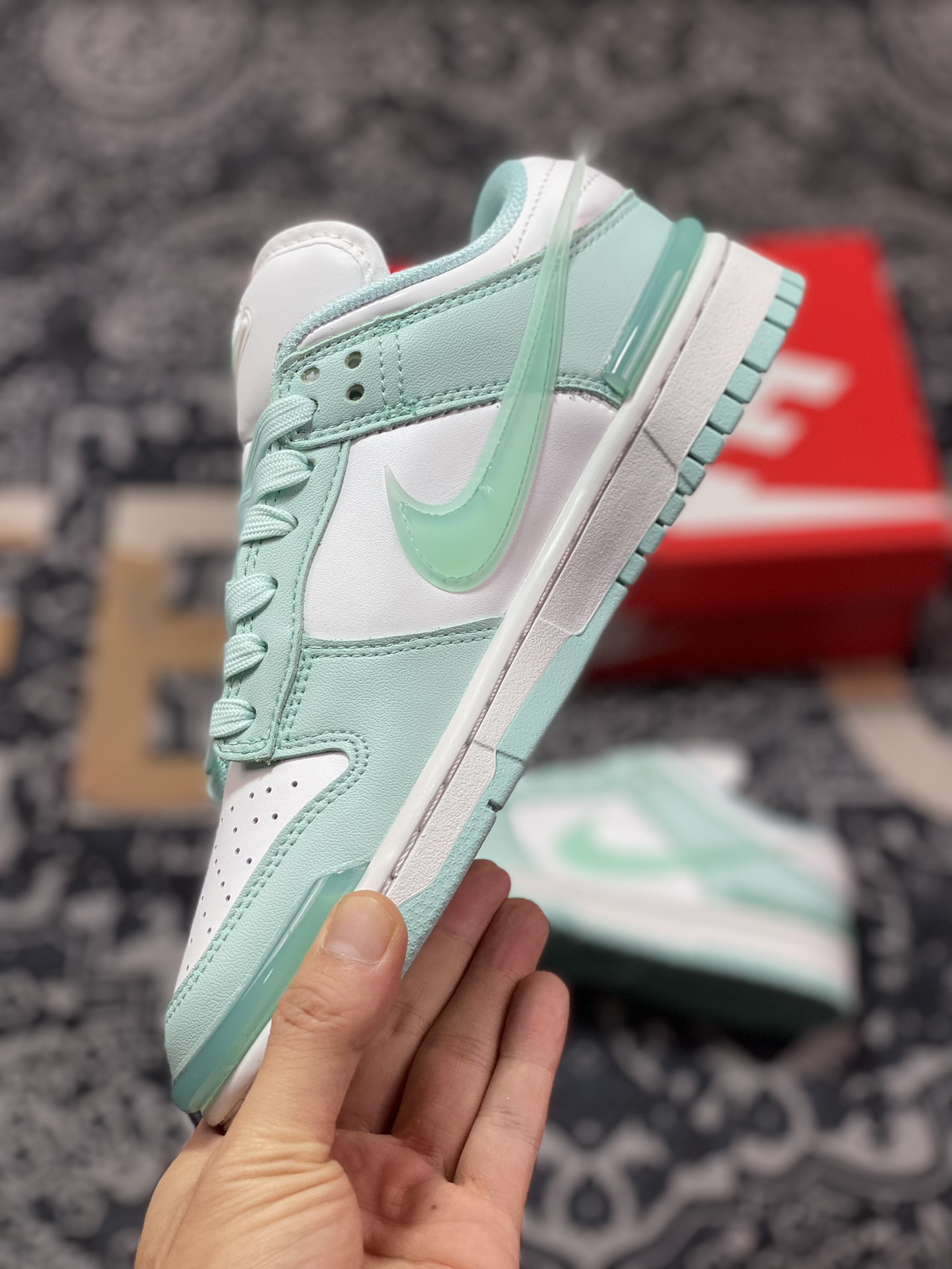 Nike Dunk Low Twist ”Jade Ice” 冰萃蓝 低帮休闲运动板鞋 DZ2794-101