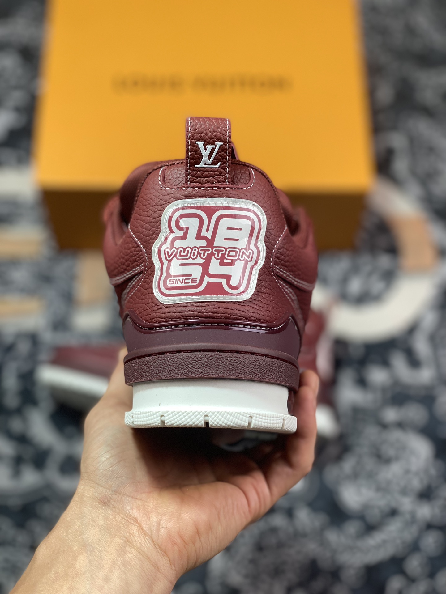 550 优选 市售顶级版 Louis Vuitton 路易威登 Skate 1854 Low Sneaker LV54系列