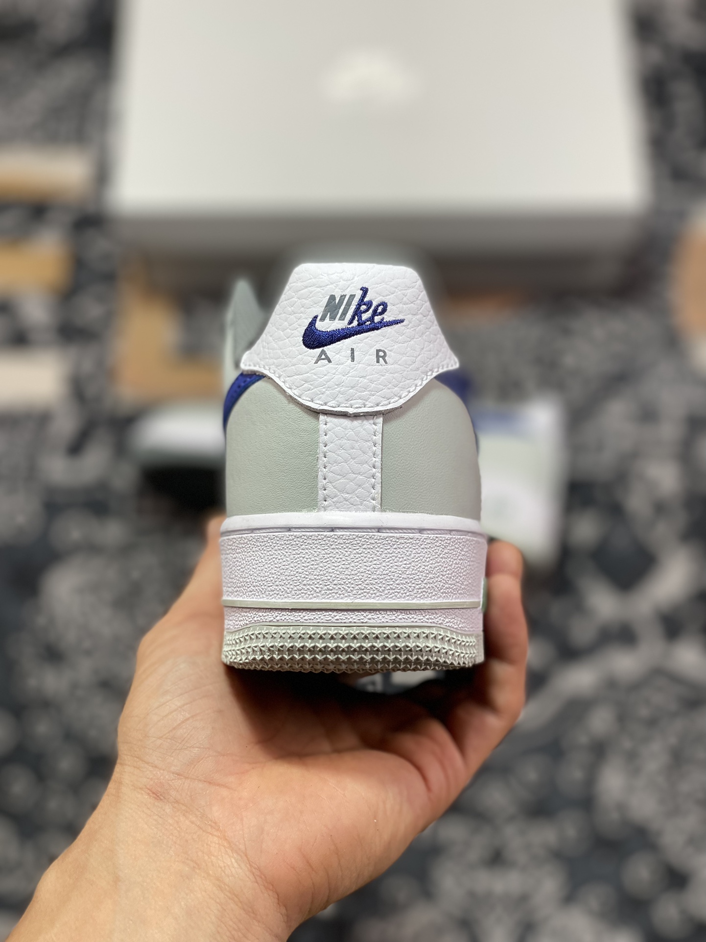 200 Air Force 1 '07 Low 灰绿蓝钩 FB9035-001