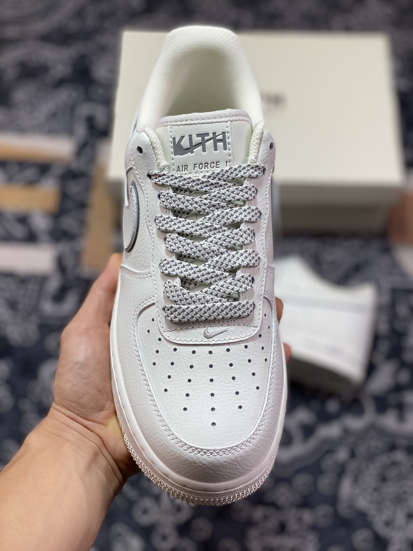 240 Kith x Air Force 1 Low 米白满天星 NY2022-017