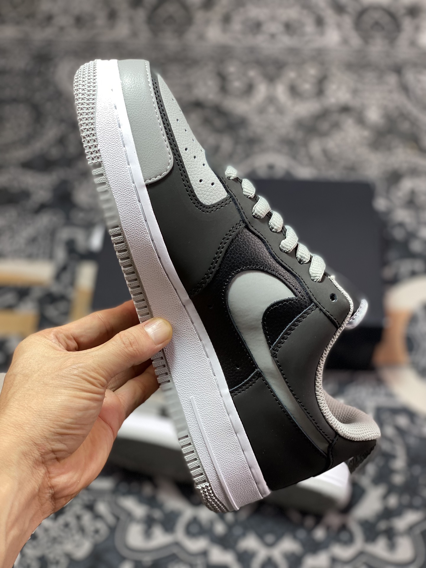 240 Air Force 1 '07 Low 影子灰二代 BQ6818-009