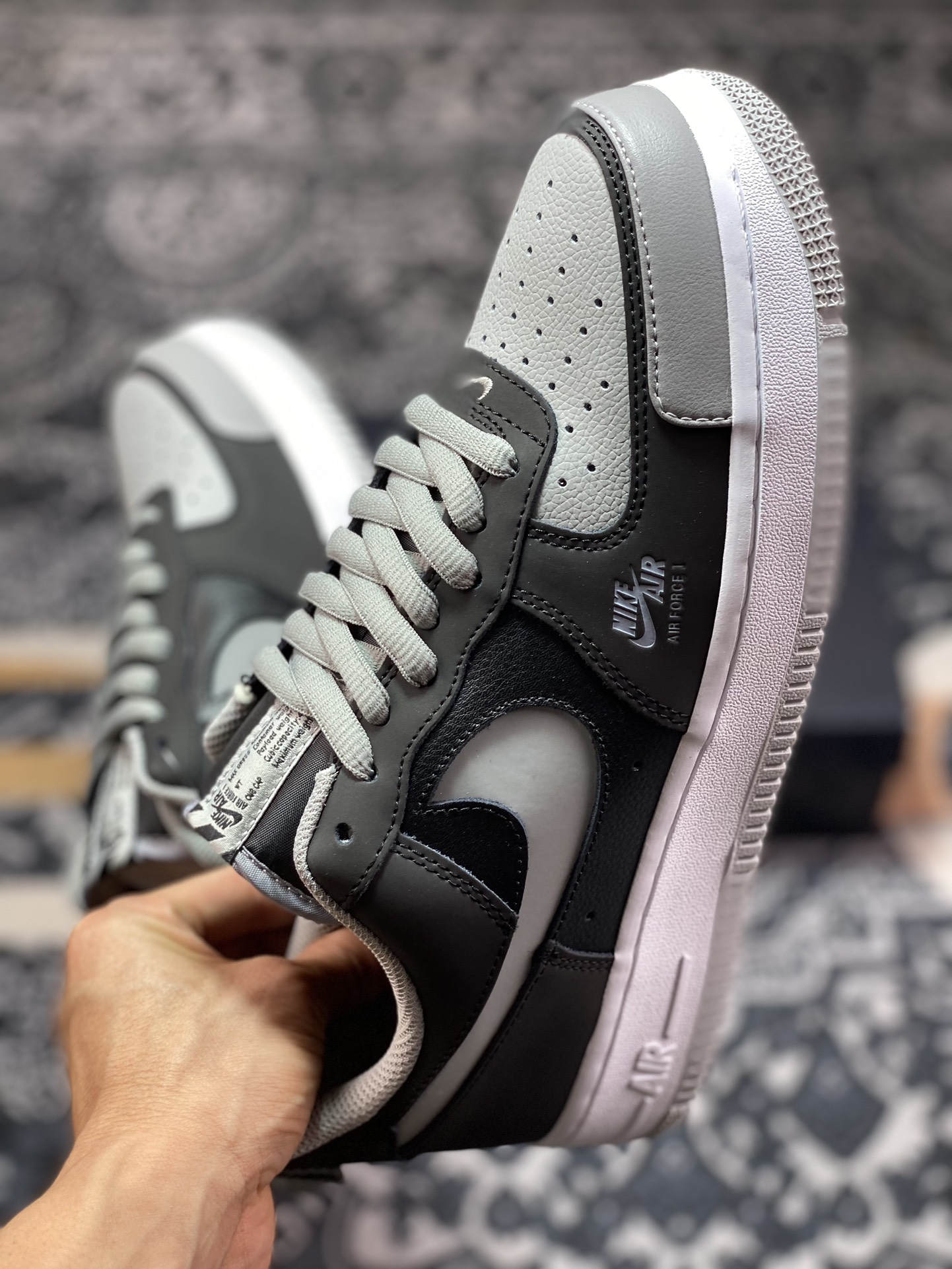 240 Air Force 1 '07 Low 影子灰二代 BQ6818-009