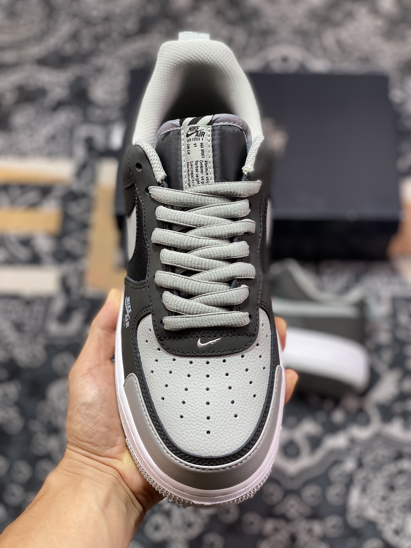 240 Air Force 1 '07 Low 影子灰二代 BQ6818-009