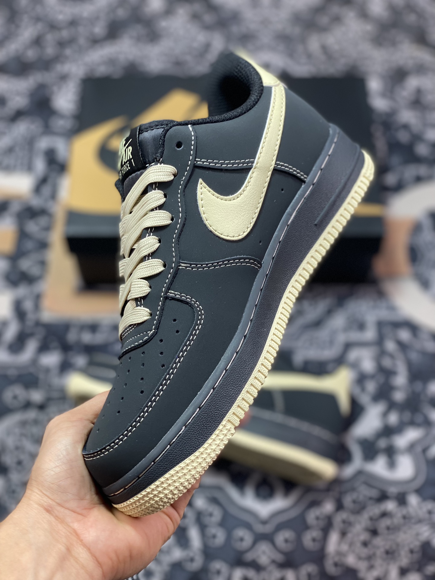 260 Air Force 1 '07 Low 卡其黑 DH5696-227