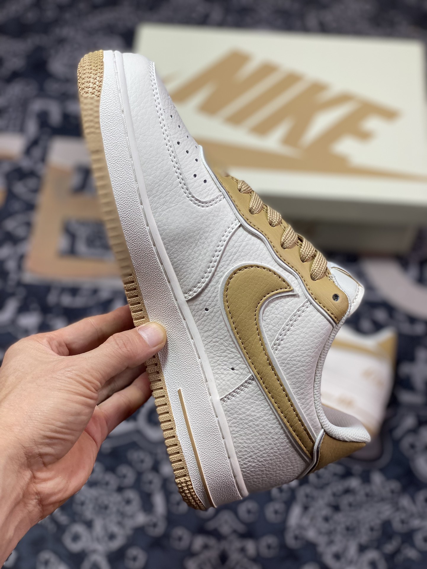 260 Air Force 1 '07 Low 米白黄 JF1983-559