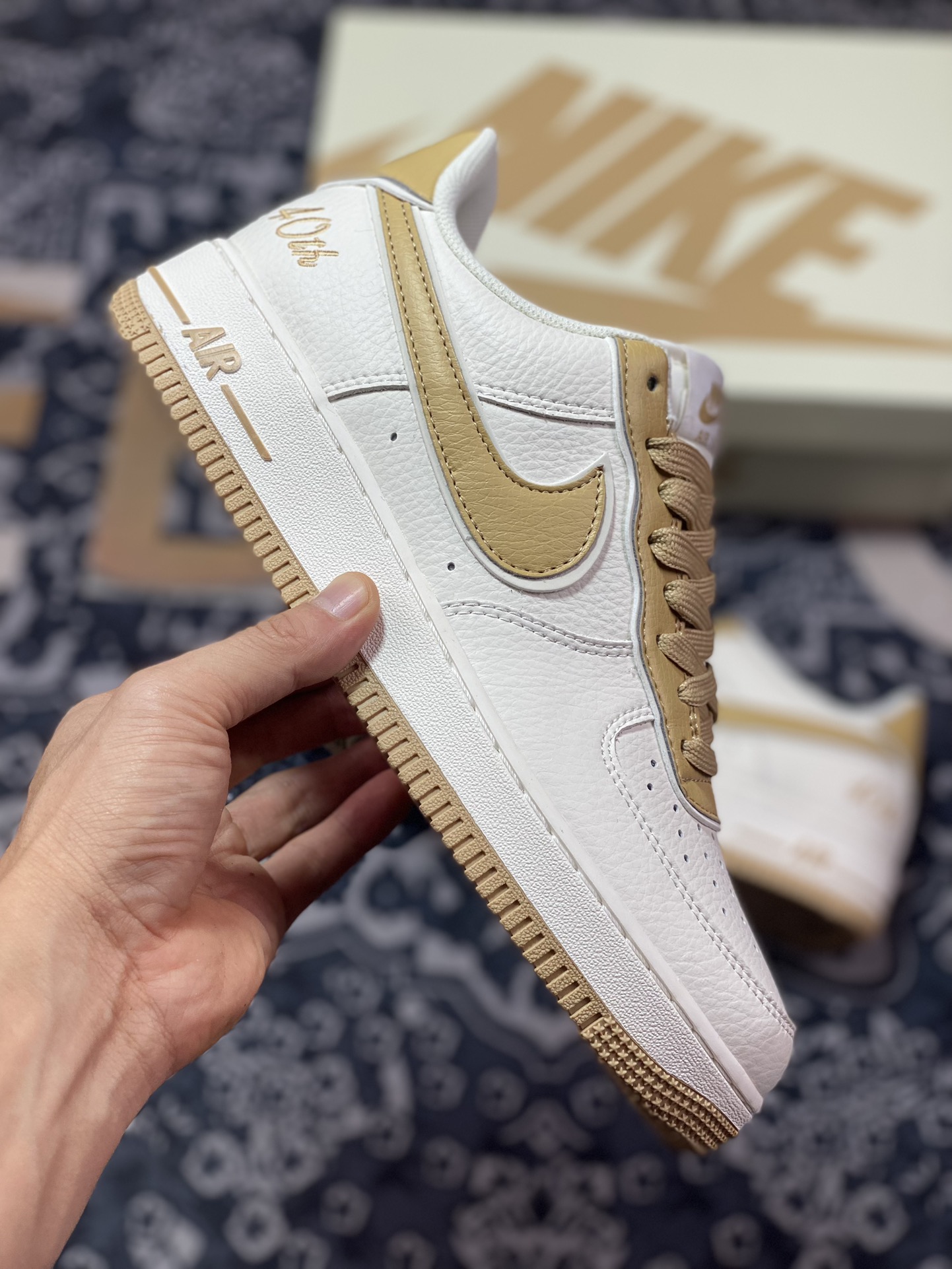 260 Air Force 1 '07 Low 米白黄 JF1983-559