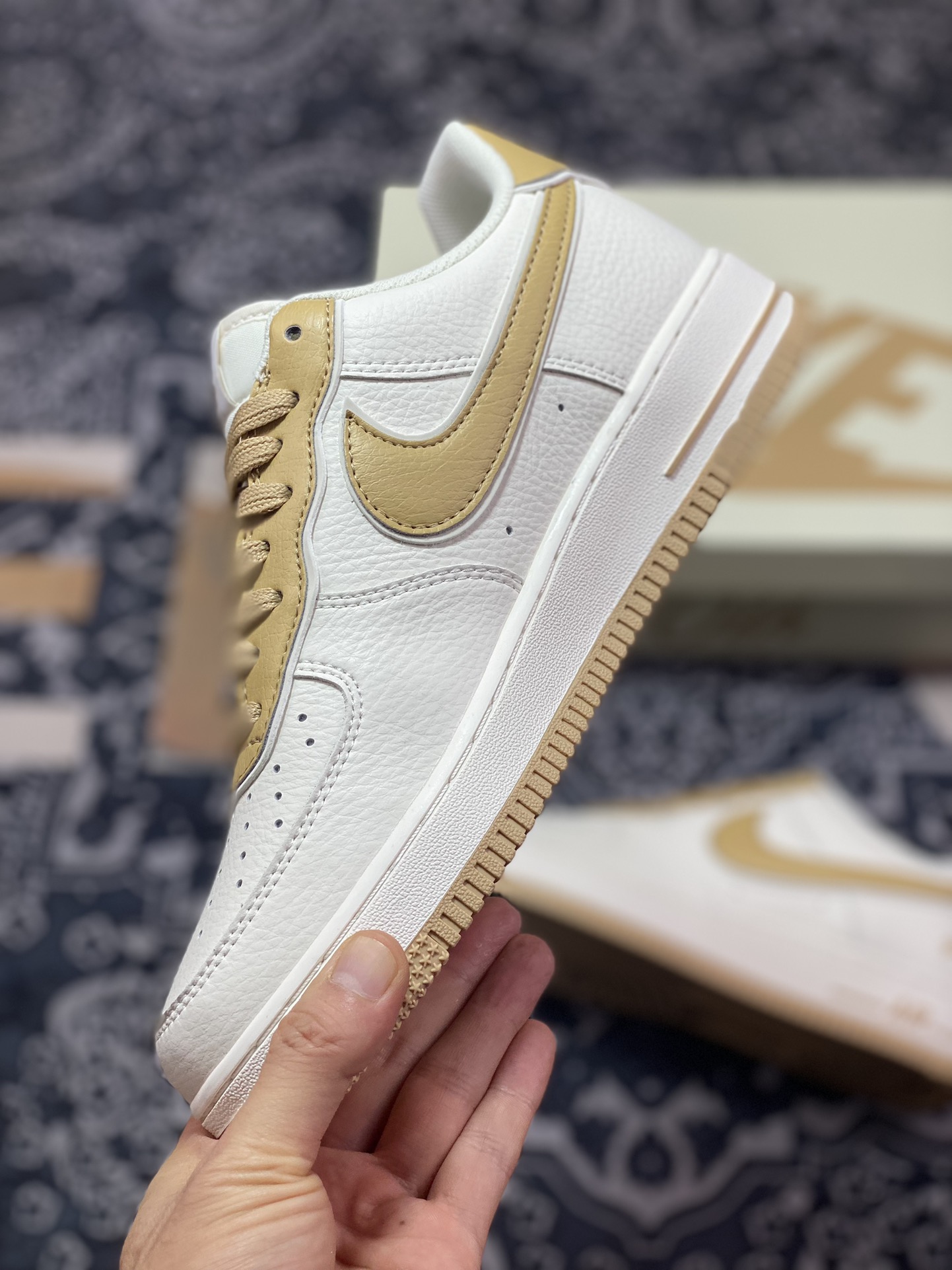 260 Air Force 1 '07 Low 米白黄 JF1983-559