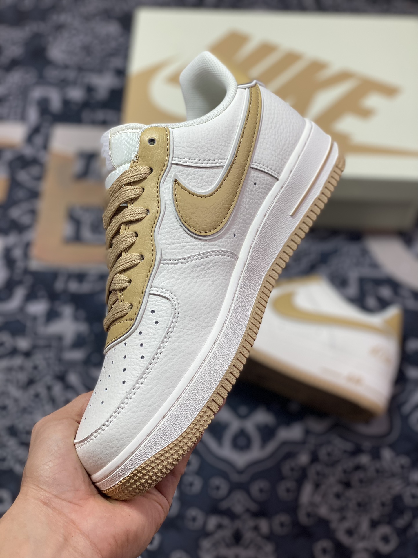 260 Air Force 1 '07 Low 米白黄 JF1983-559