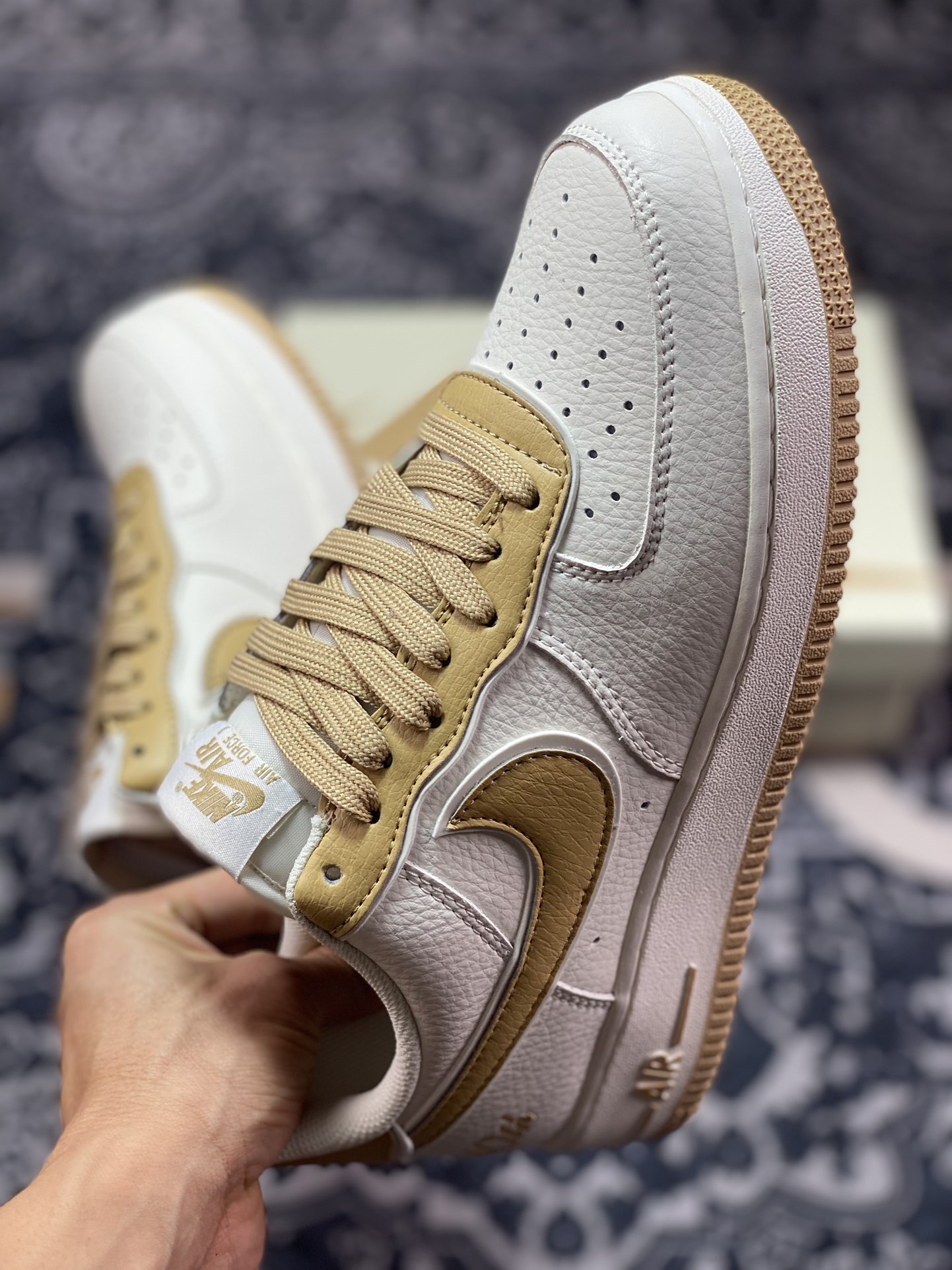 260 Air Force 1 '07 Low 米白黄 JF1983-559