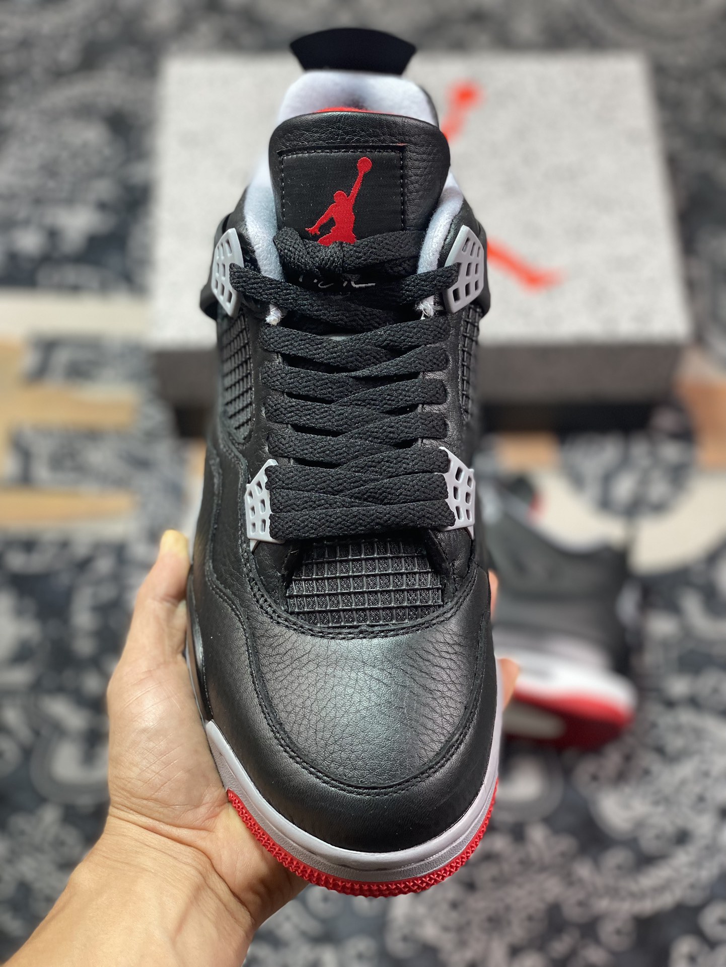 Air Jordan 4 Retro ”Bred Reimagined” 2024版 黑红 FV5029-006