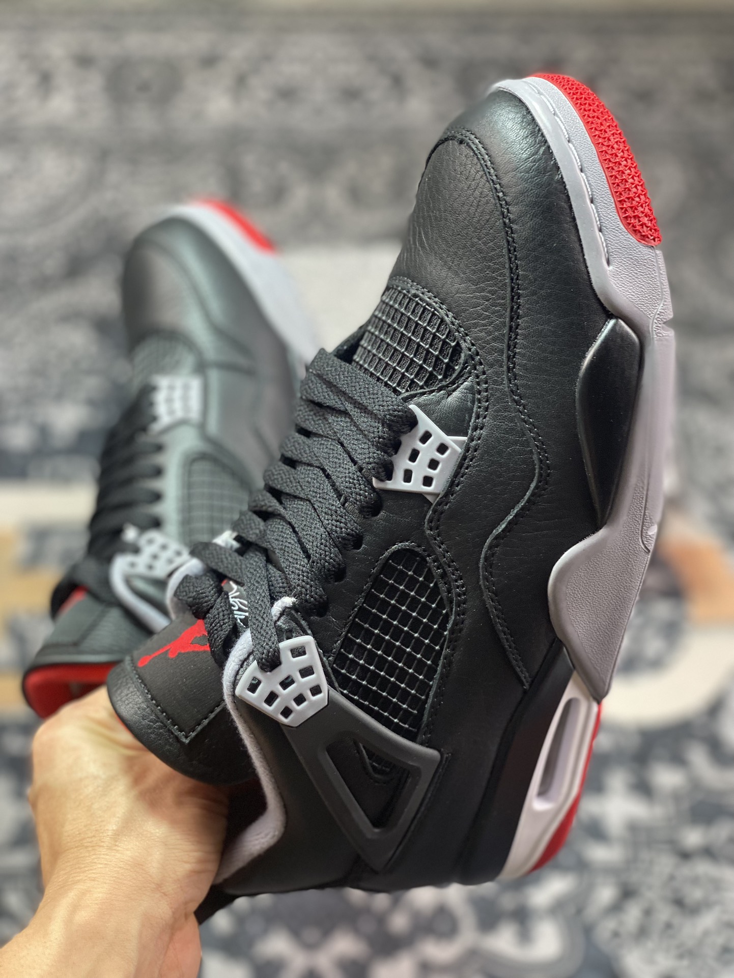 Air Jordan 4 Retro ”Bred Reimagined” 2024版 黑红 FV5029-006