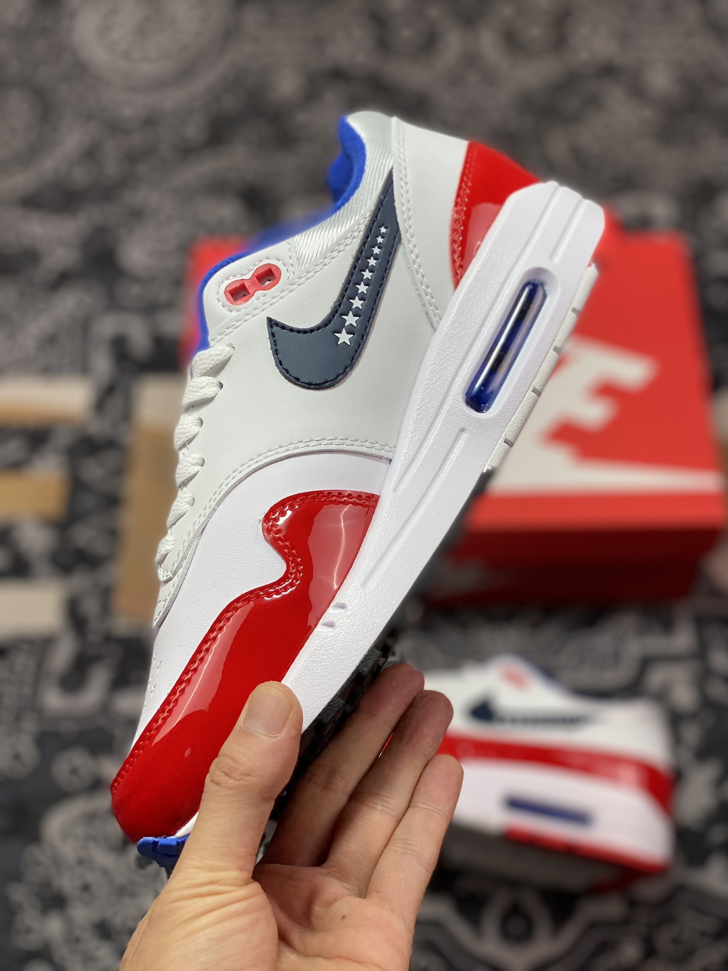 220 Nike  Air Max Impact 3 '1 USA 白红蓝 FB9152-100