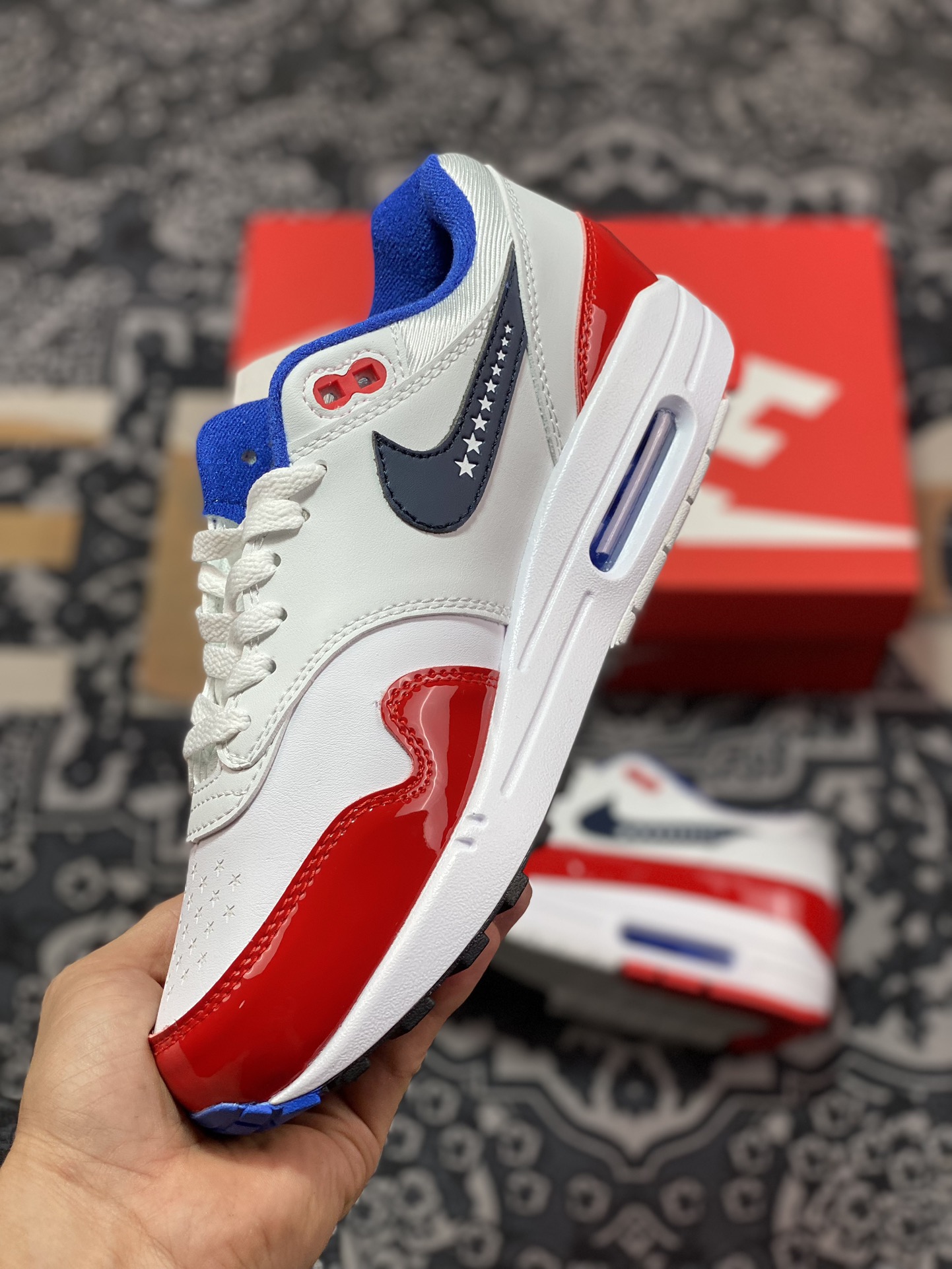 220 Nike  Air Max Impact 3 '1 USA 白红蓝 FB9152-100