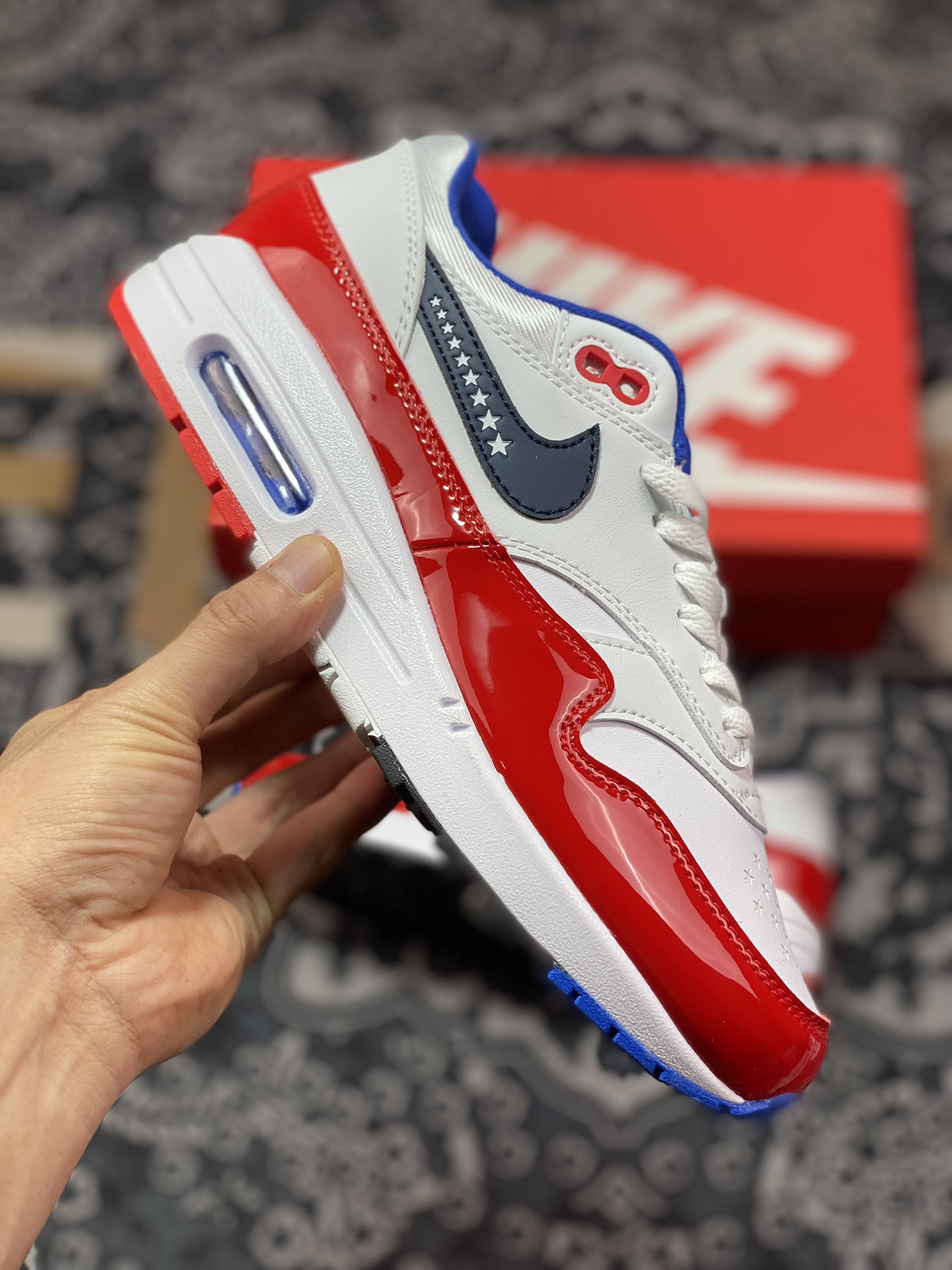 220 Nike  Air Max Impact 3 '1 USA 白红蓝 FB9152-100