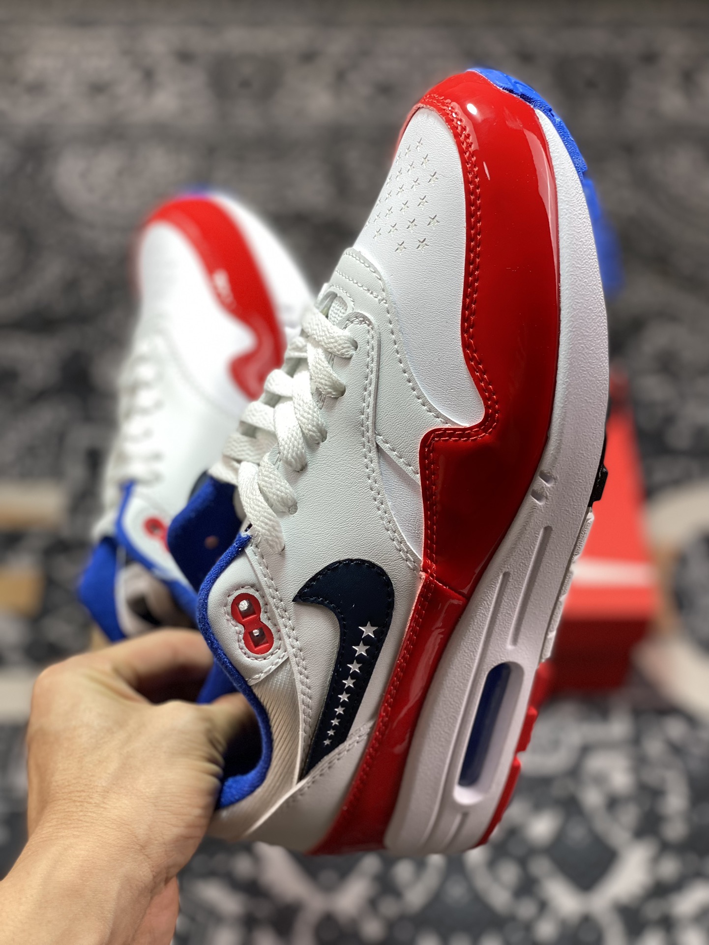 220 Nike  Air Max Impact 3 '1 USA 白红蓝 FB9152-100