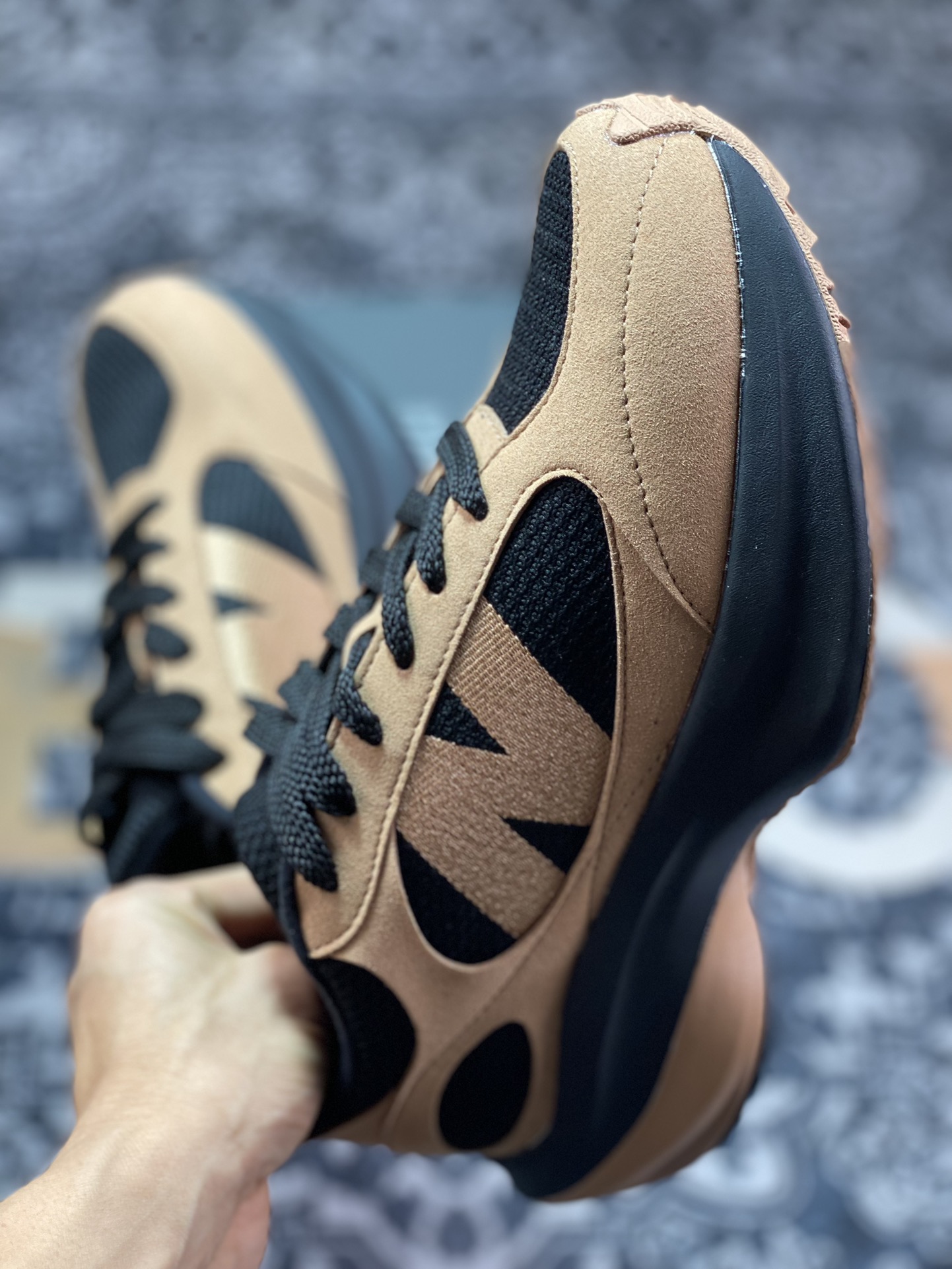 New Balance WRPD Runner ”BrownBlack” dynamic running series low-top running shoes ”suede mocha brown and black” UWRPDBRN