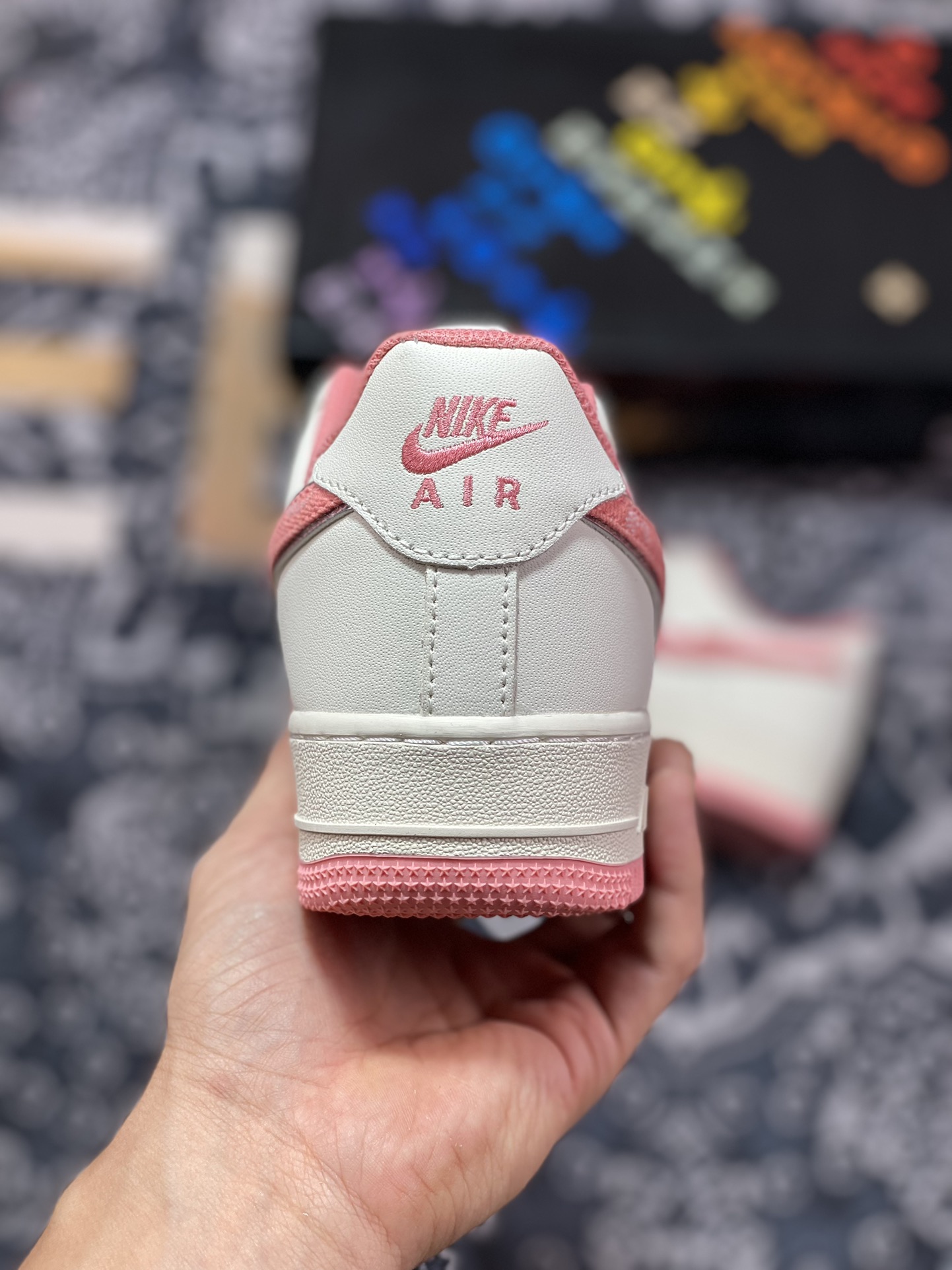 220 Air Force 1 '07 Low LV白粉印花 LV0506-088